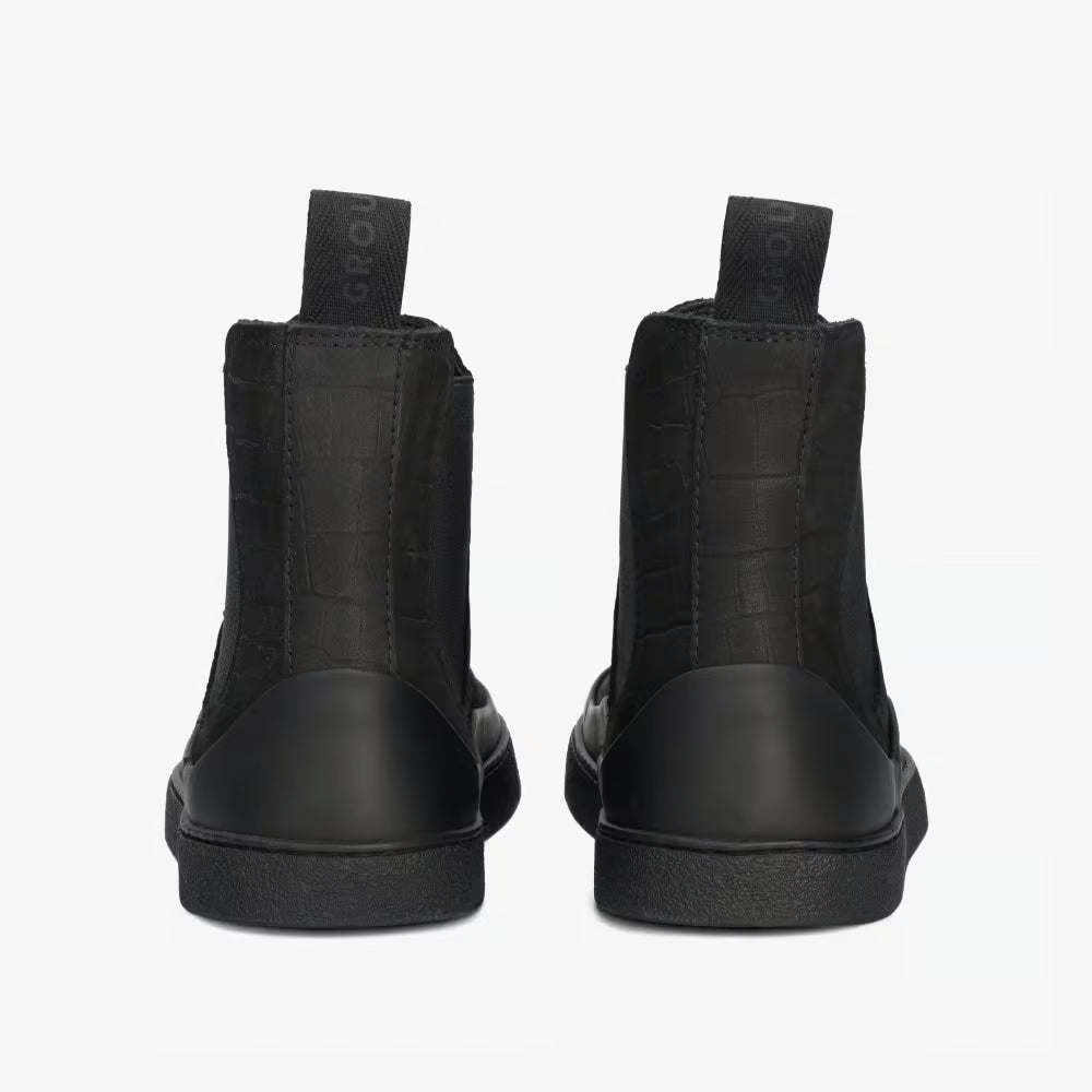 Groundies Sienna Women – Black/Croco