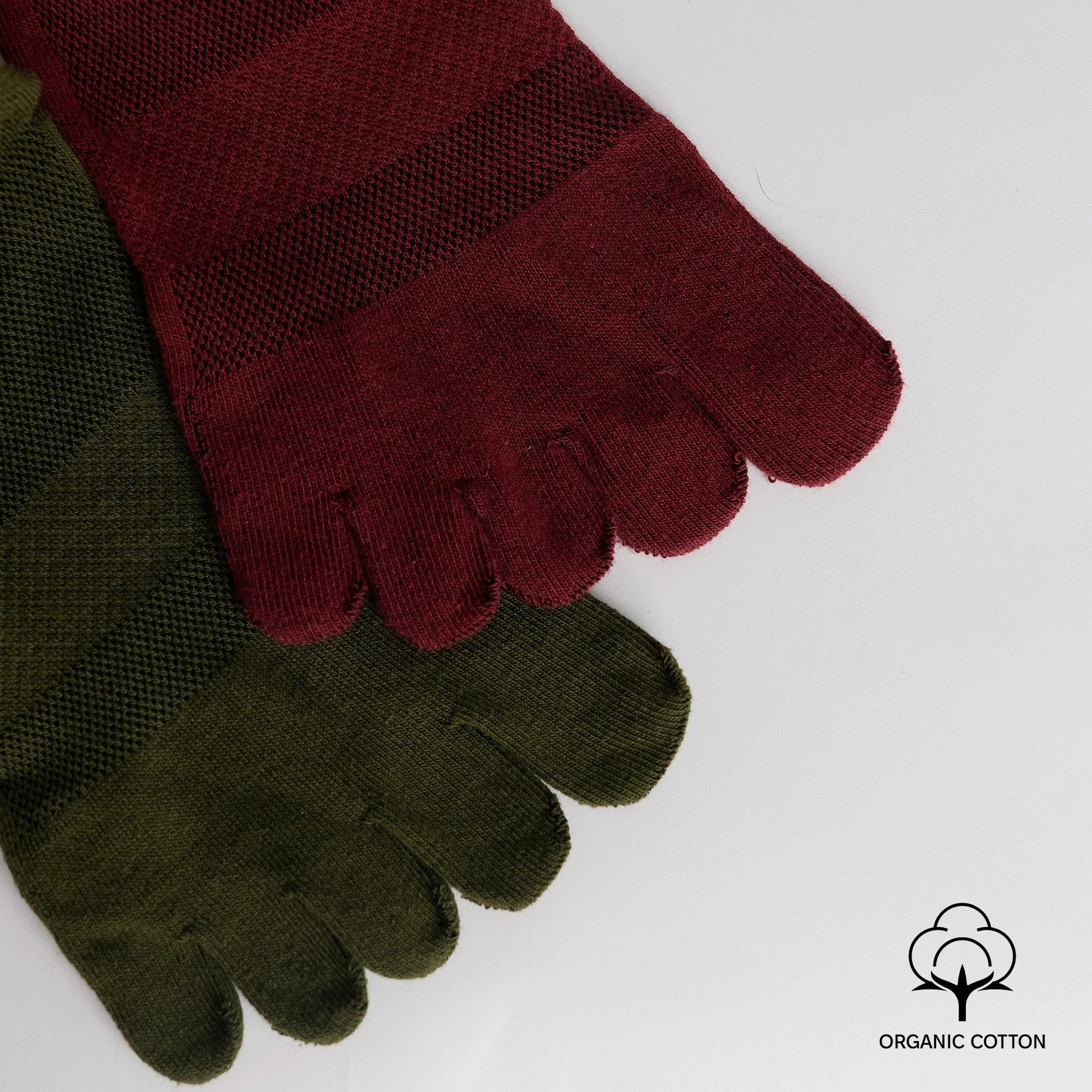 My Foot Function Tåsokker – No-Show Length – Redwood Clay