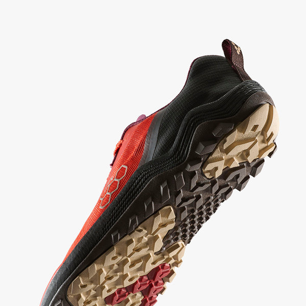 Vivobarefoot Primus Trail Flow Mens – Cherry Tomato