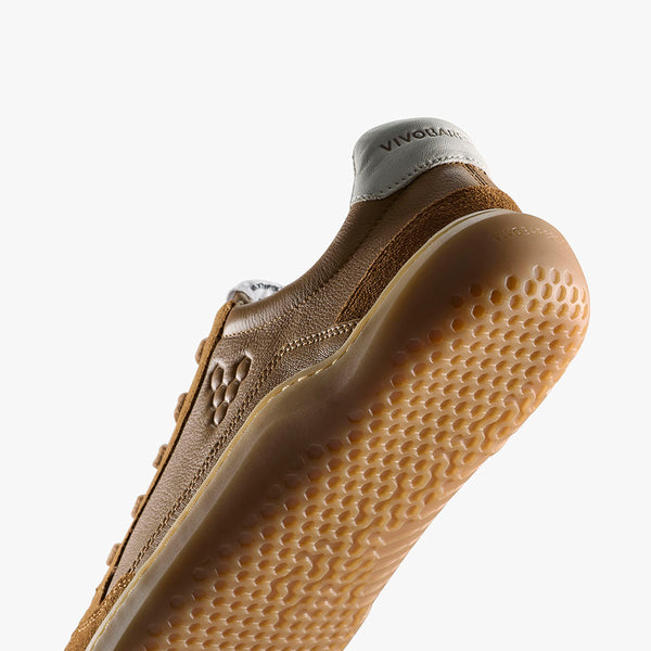Vivobarefoot Gobi II Sneaker Premium Leather Mens – Tan