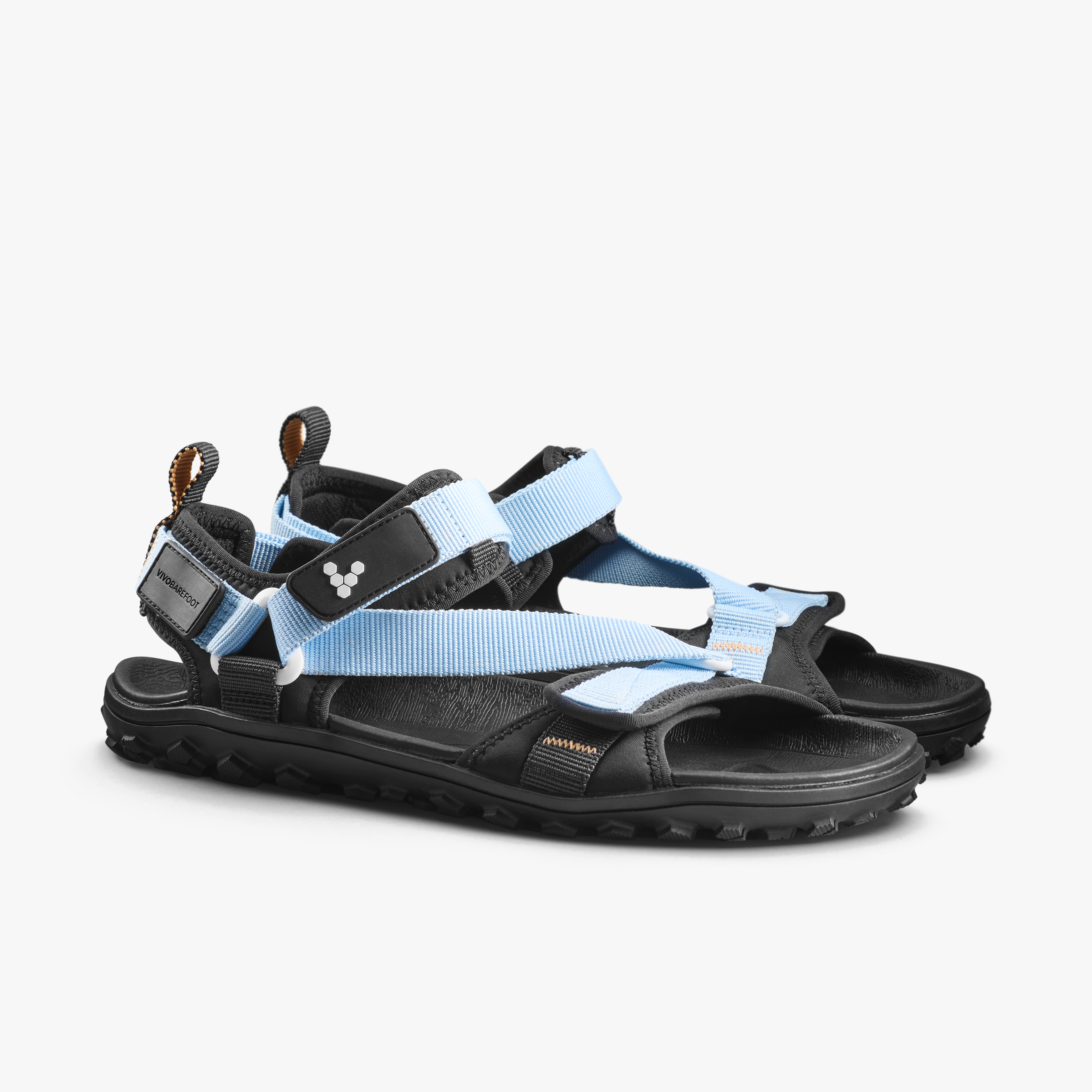 Vivobarefoot Tracker Ora Sandal Mens Skyway, parvist