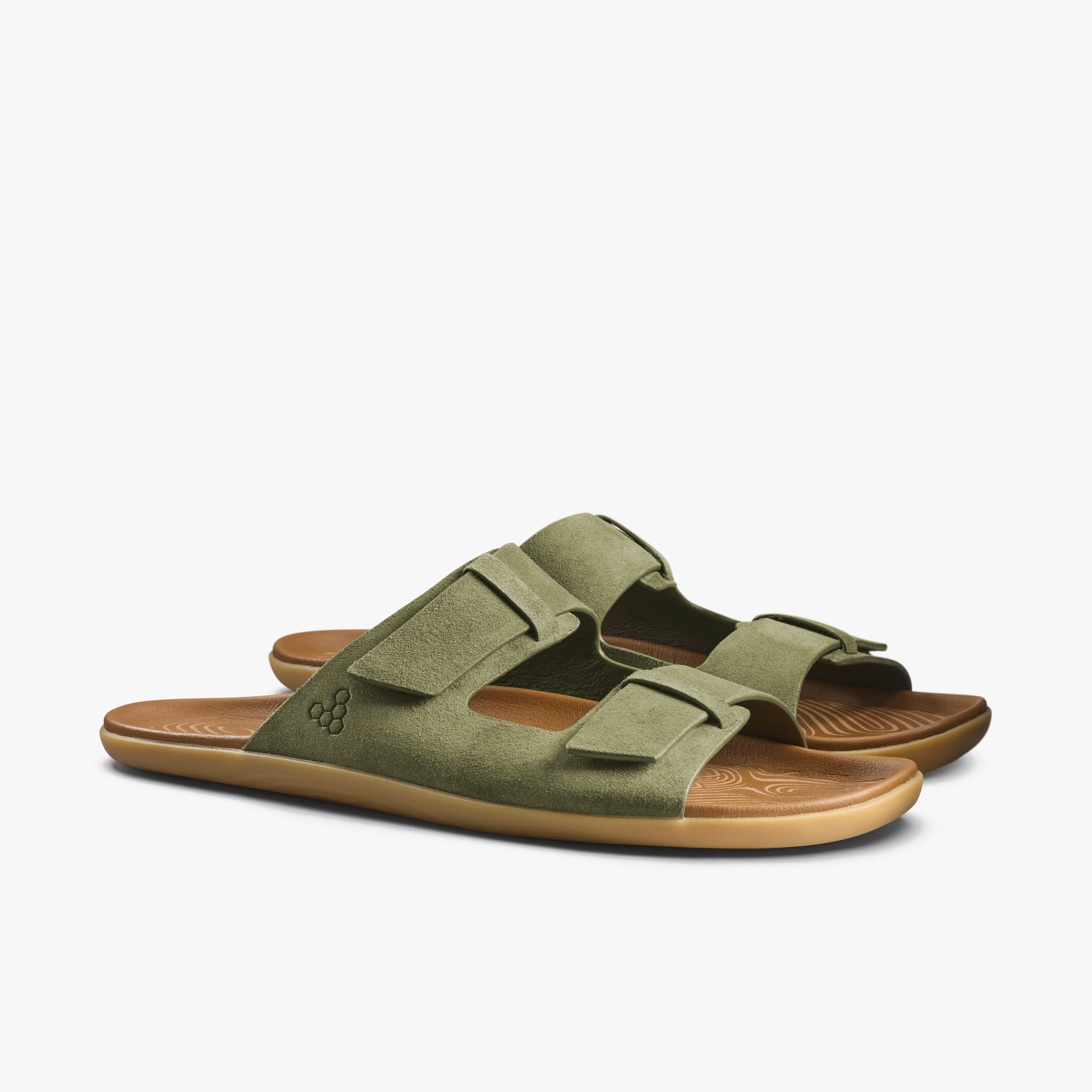 Vivobarefoot Sensus Yin Slide Mens – Dark Olive, parvist