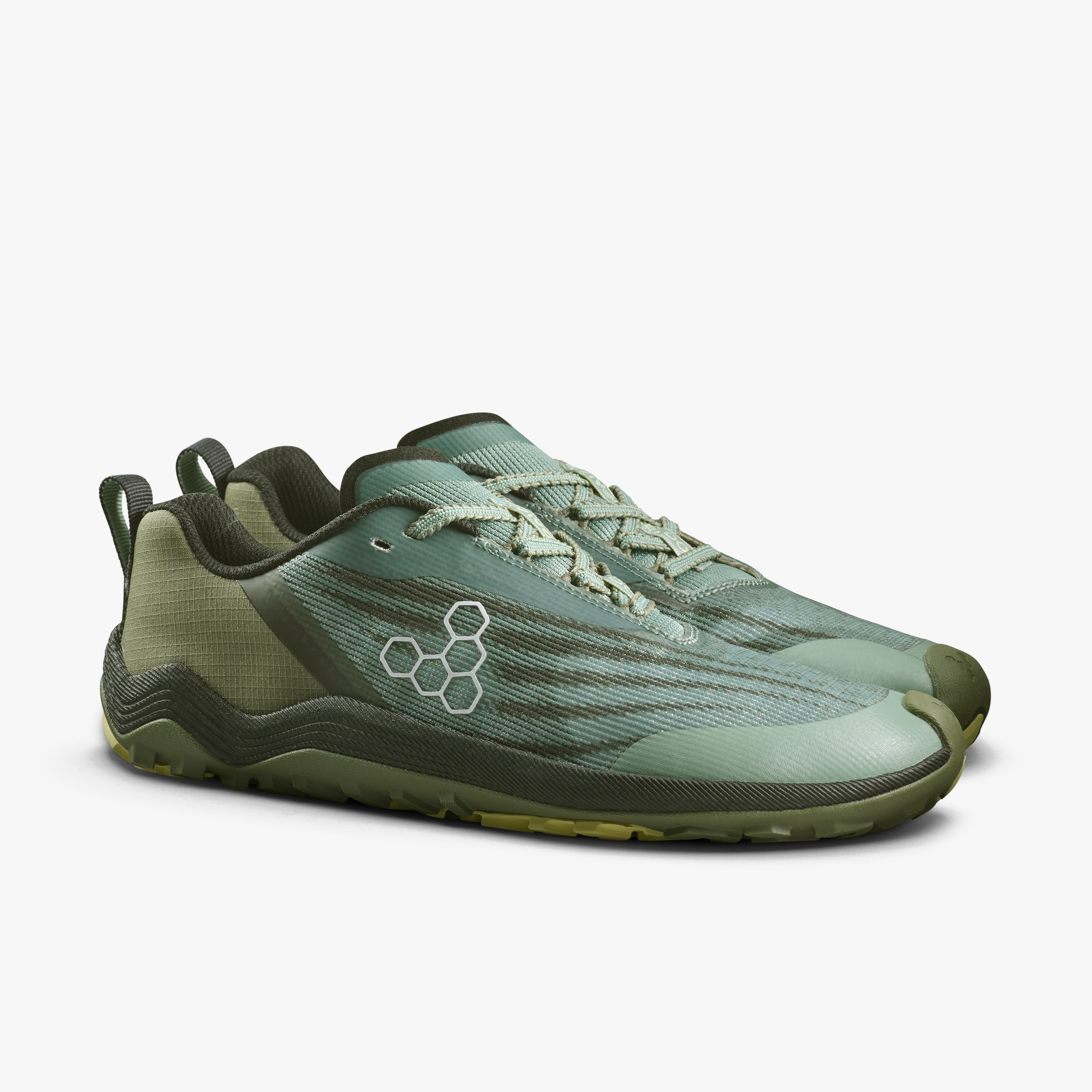 Vivobarefoot Primus Trail Flow Womens – Glacial Green, parvist