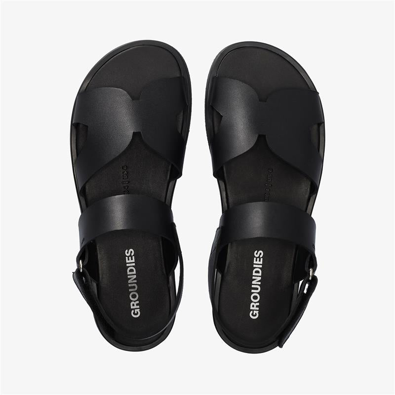 Groundies Juno Womens – Black, set fra siden
