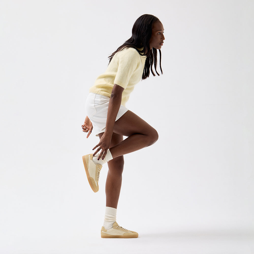 Groundies Panama Soft Womens – Lemon Cream, set bagfra