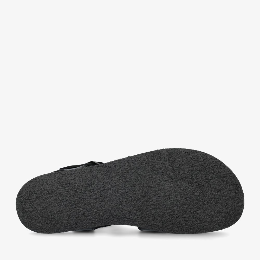 Groundies Catania Womens – Black, set oppefra