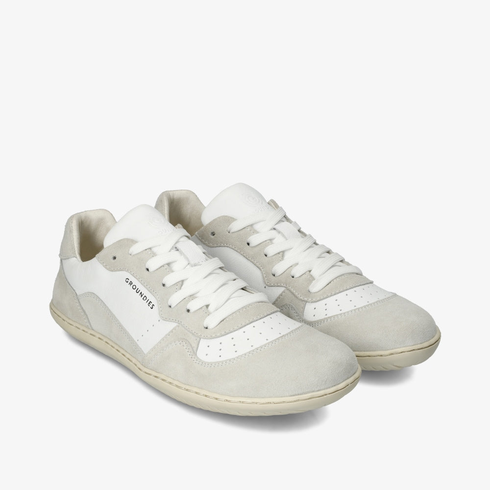 Groundies Nova GO1 Mens – White/Off-White, sål