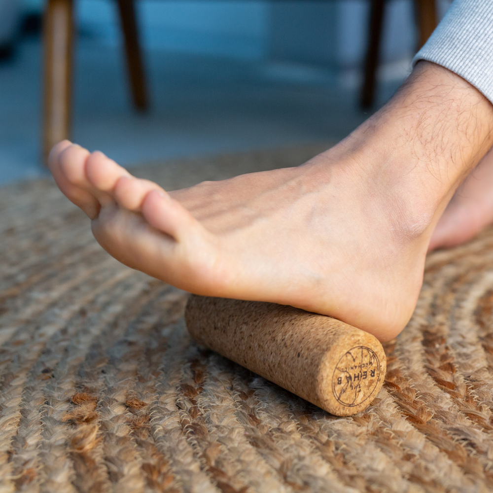 The Rehab Mechanics Mini Cork Roller – lifestyle
