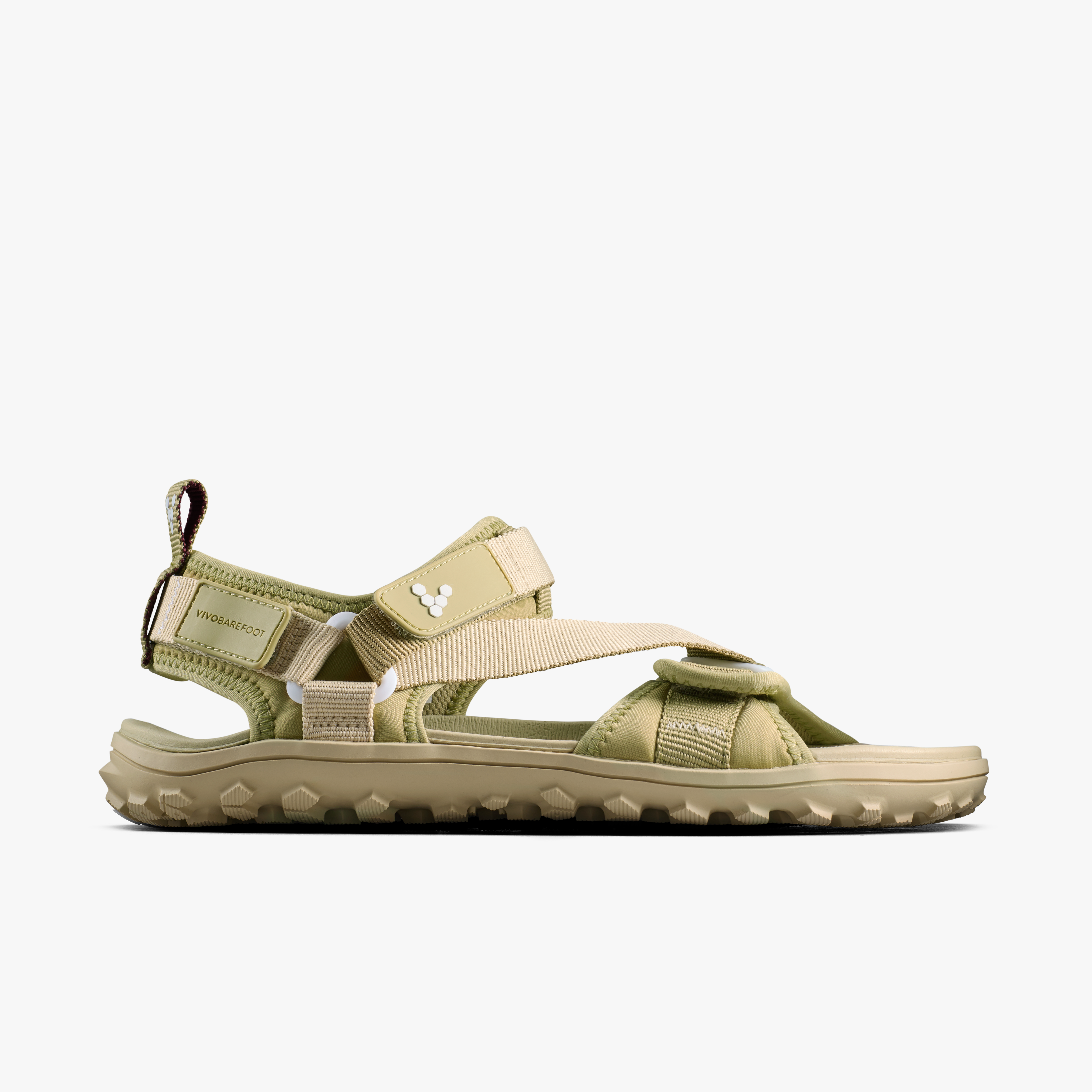 Vivobarefoot Tracker Ora Sandal Womens – Dune, set fra siden