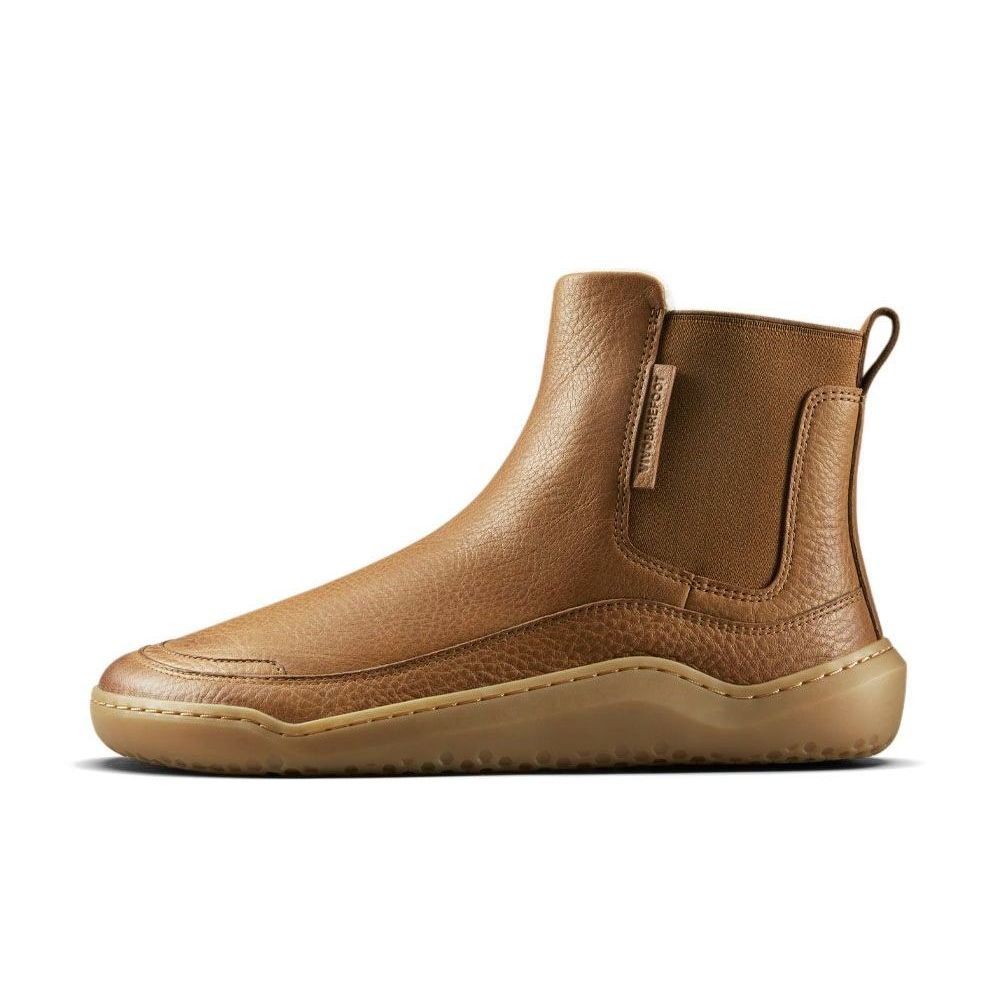 Vivobarefoot Gobi Chelsea Warmlined Mens - Light Tan