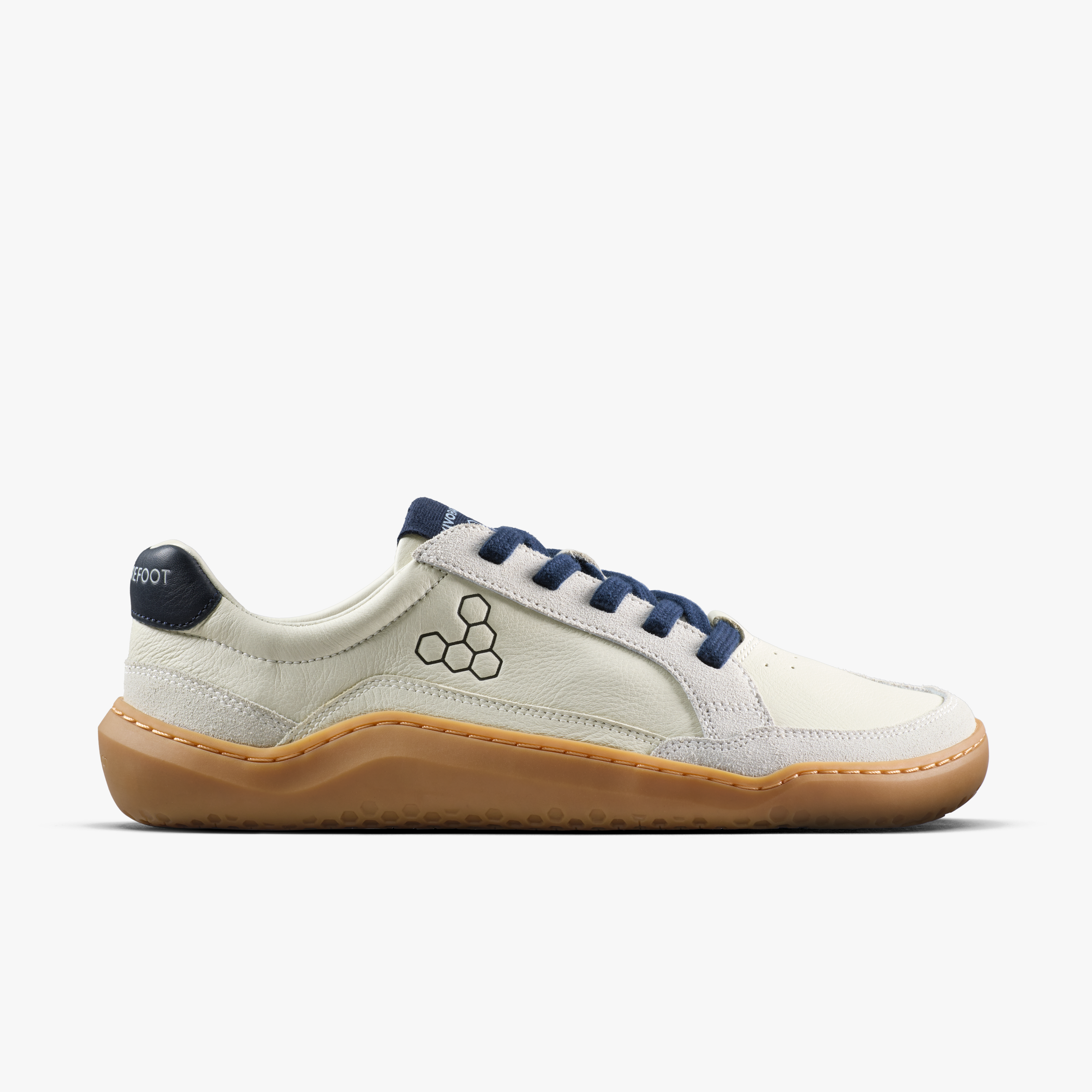 Vivobarefoot Gobi III Sneaker Leather Womens barfodssko til kvinder i farven limestone/ seaborne, yderside