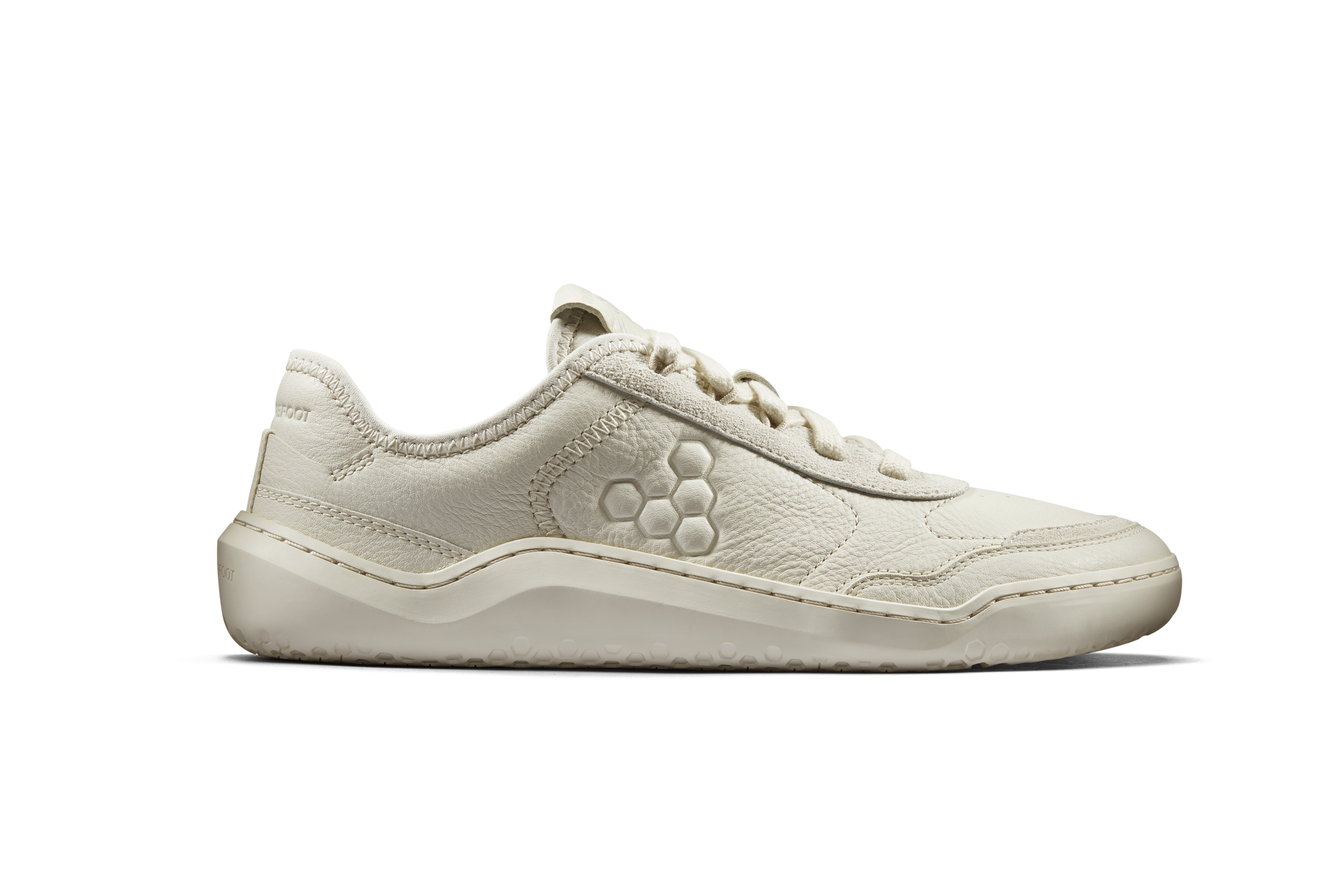 Vivobarefoot Gobi Sneaker Leather Mens – Limestone