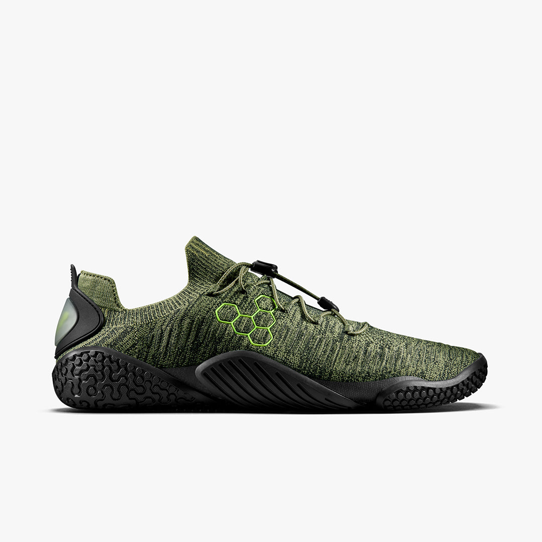 Vivobarefoot Motus Flex Womens - Forest Green / Acid Lime