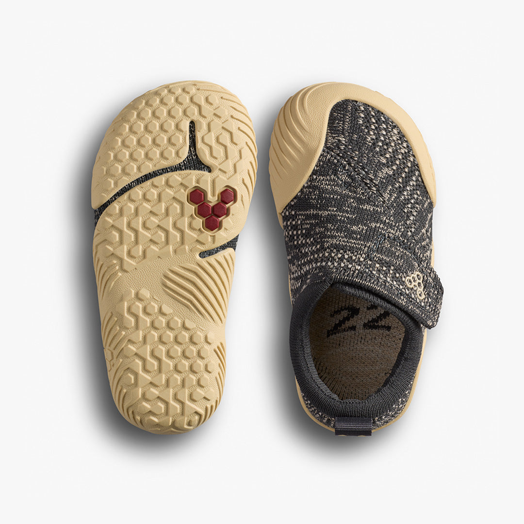 Vivobarefoot Motus Knit Preschool – Woodland Grey
