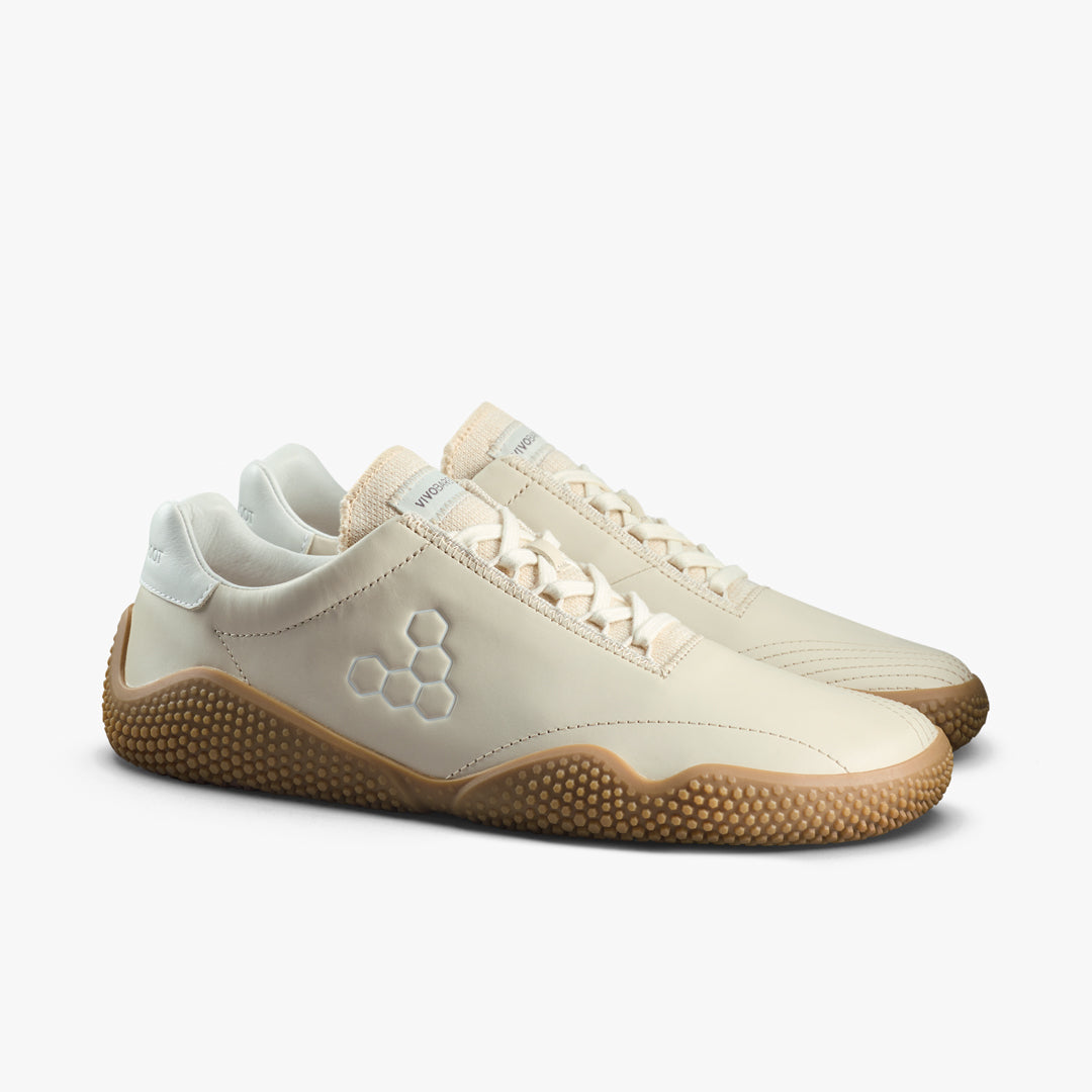 Vivobarefoot Motus Studio Sneaker Leather Mens – Sand