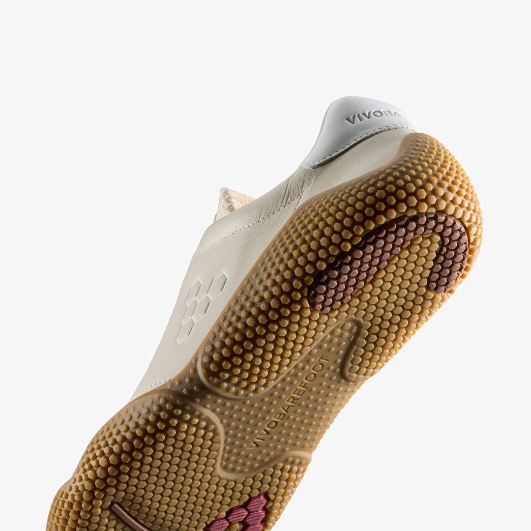 Vivobarefoot Motus Studio Sneaker Leather Womens – Sand