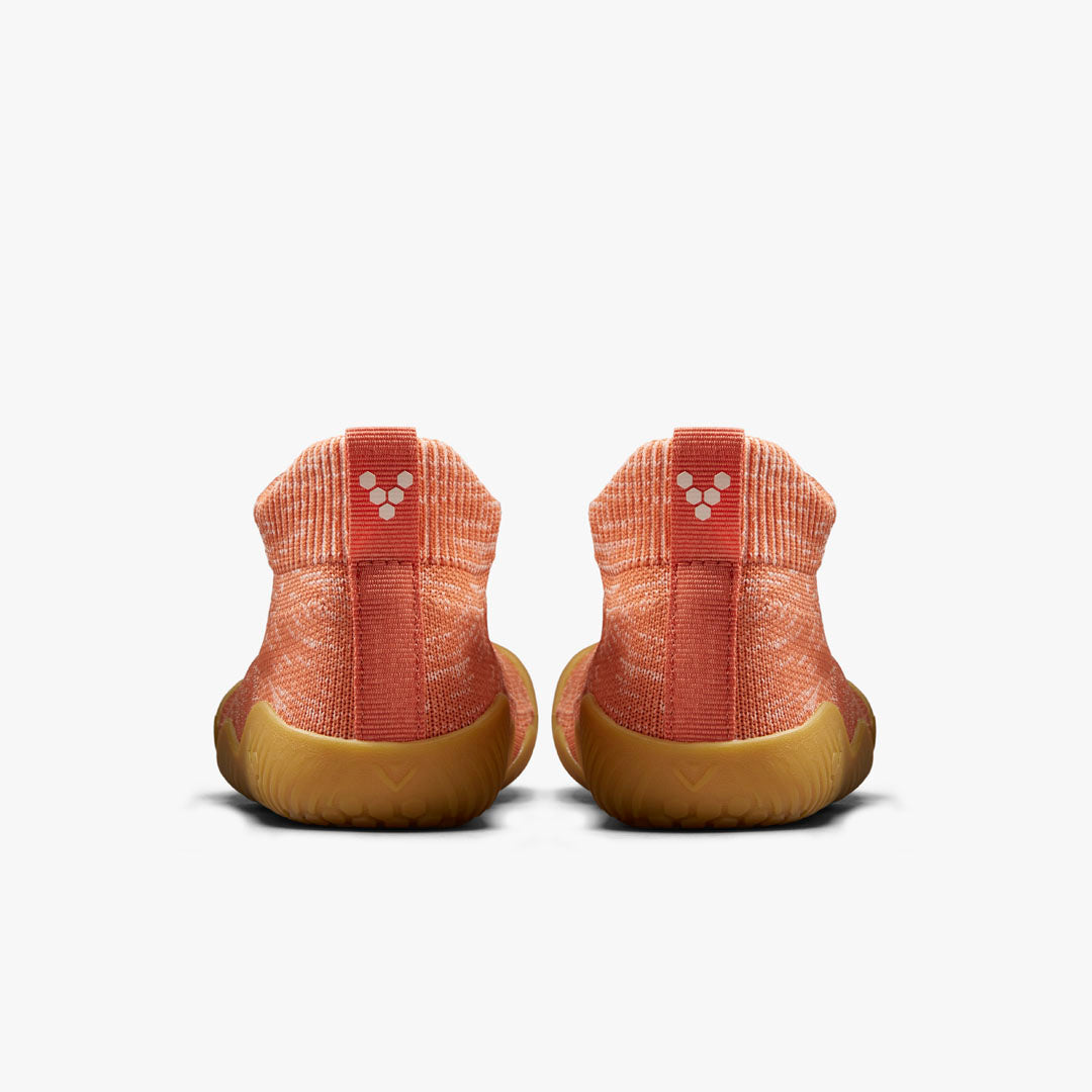 Vivobarefoot Pluma Knit Preschool – Terracotta