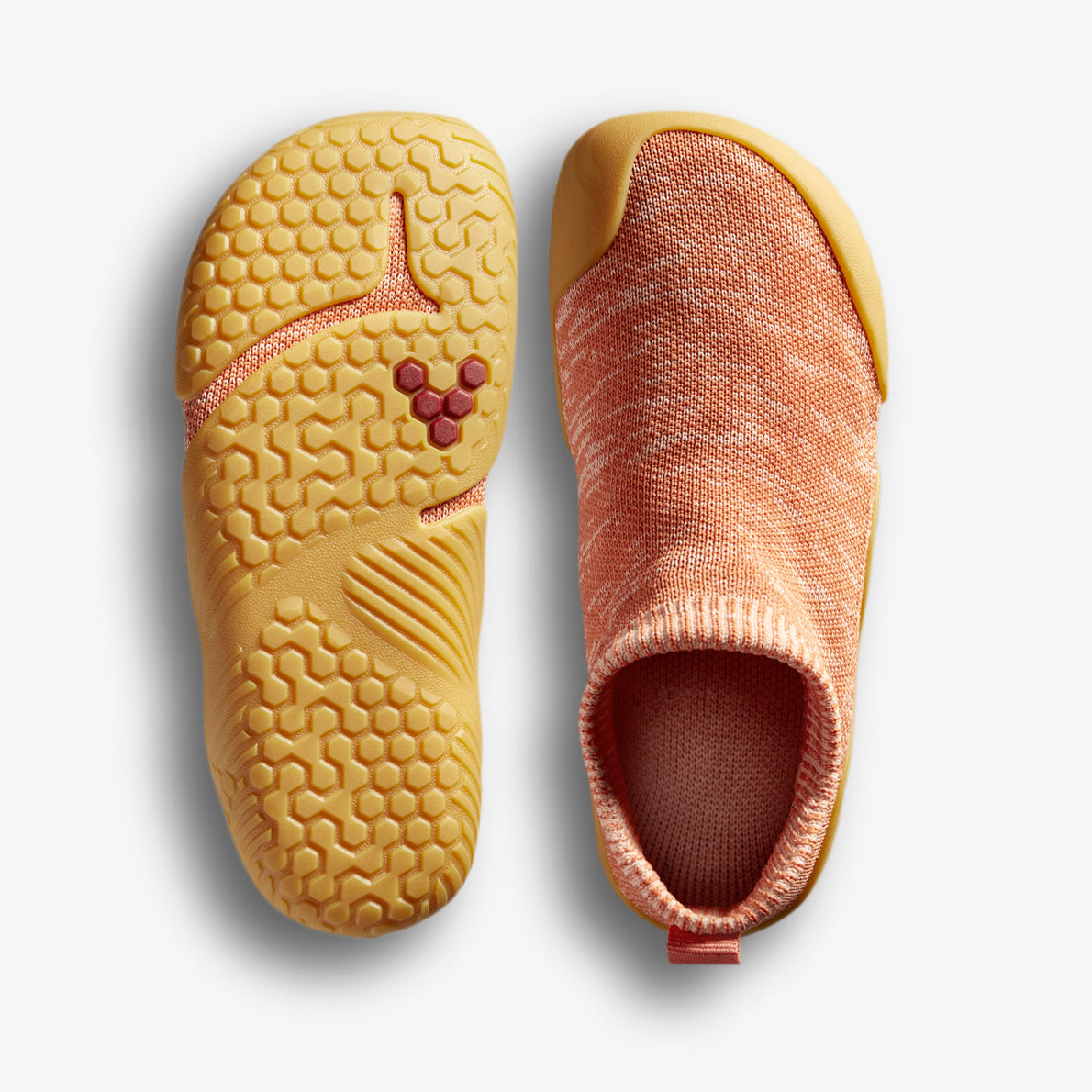 Vivobarefoot Pluma Knit Preschool – Terracotta