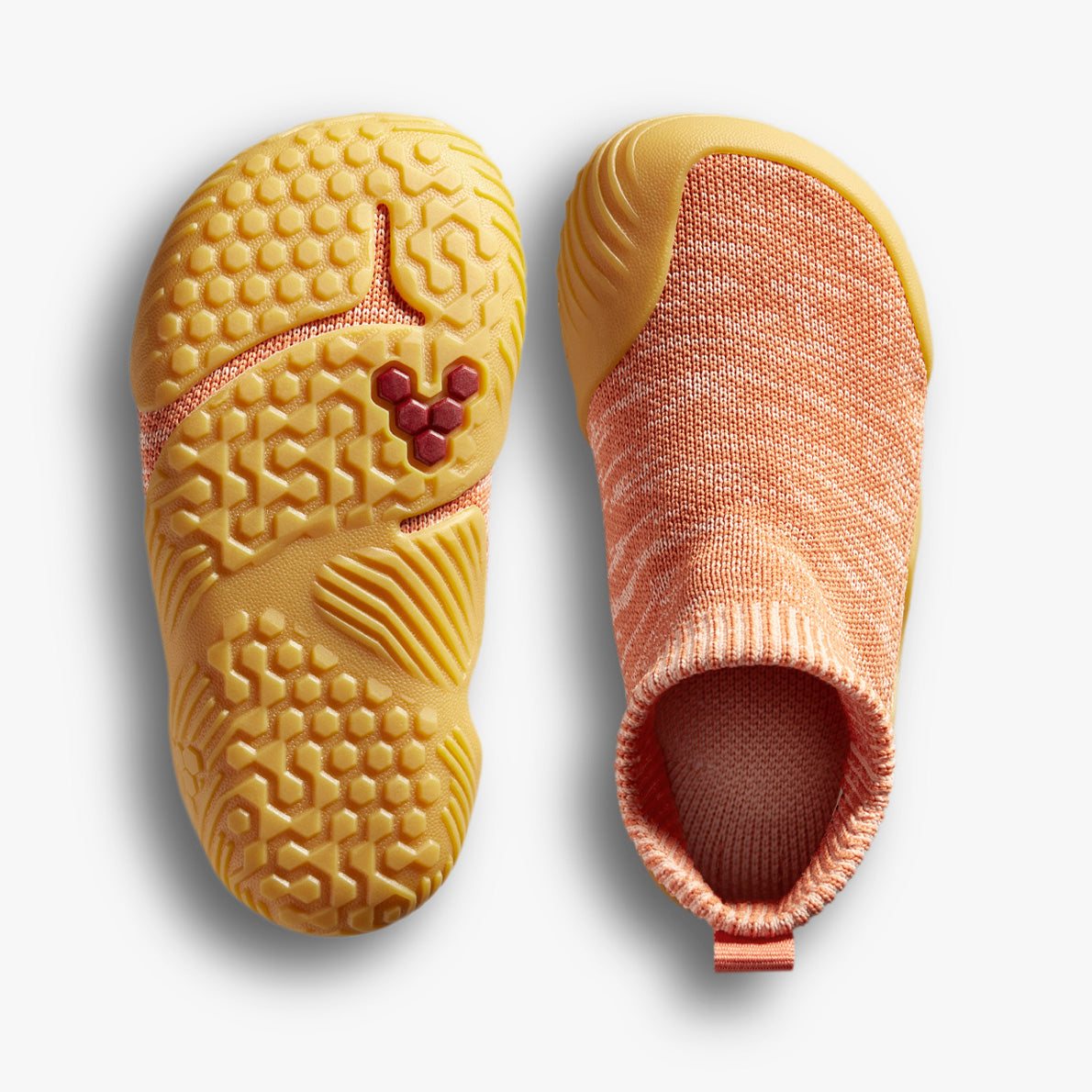 Vivobarefoot Pluma Knit Toddlers – Terracotta