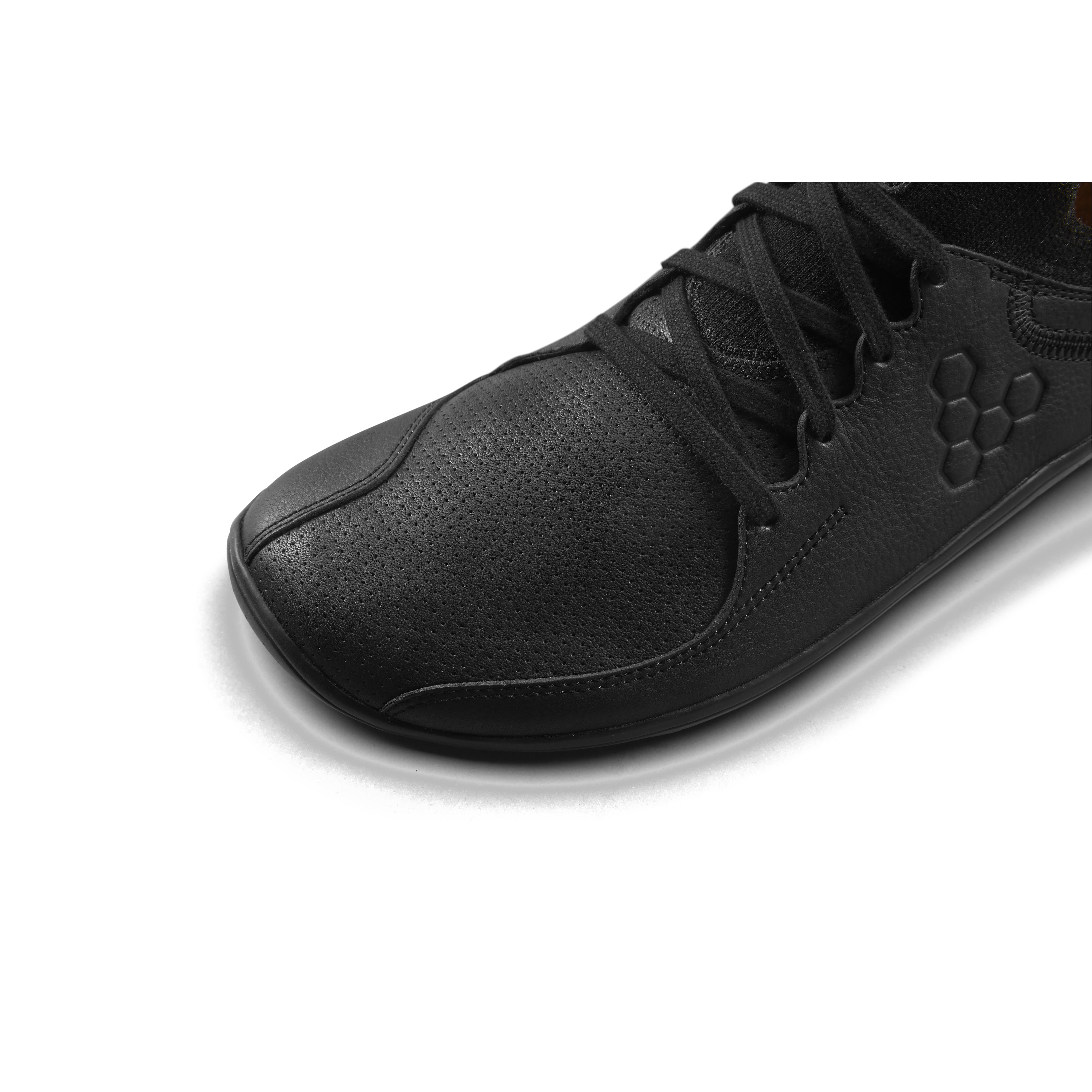 Vivobarefoot Primus Asana Leather Mens – Obsidian