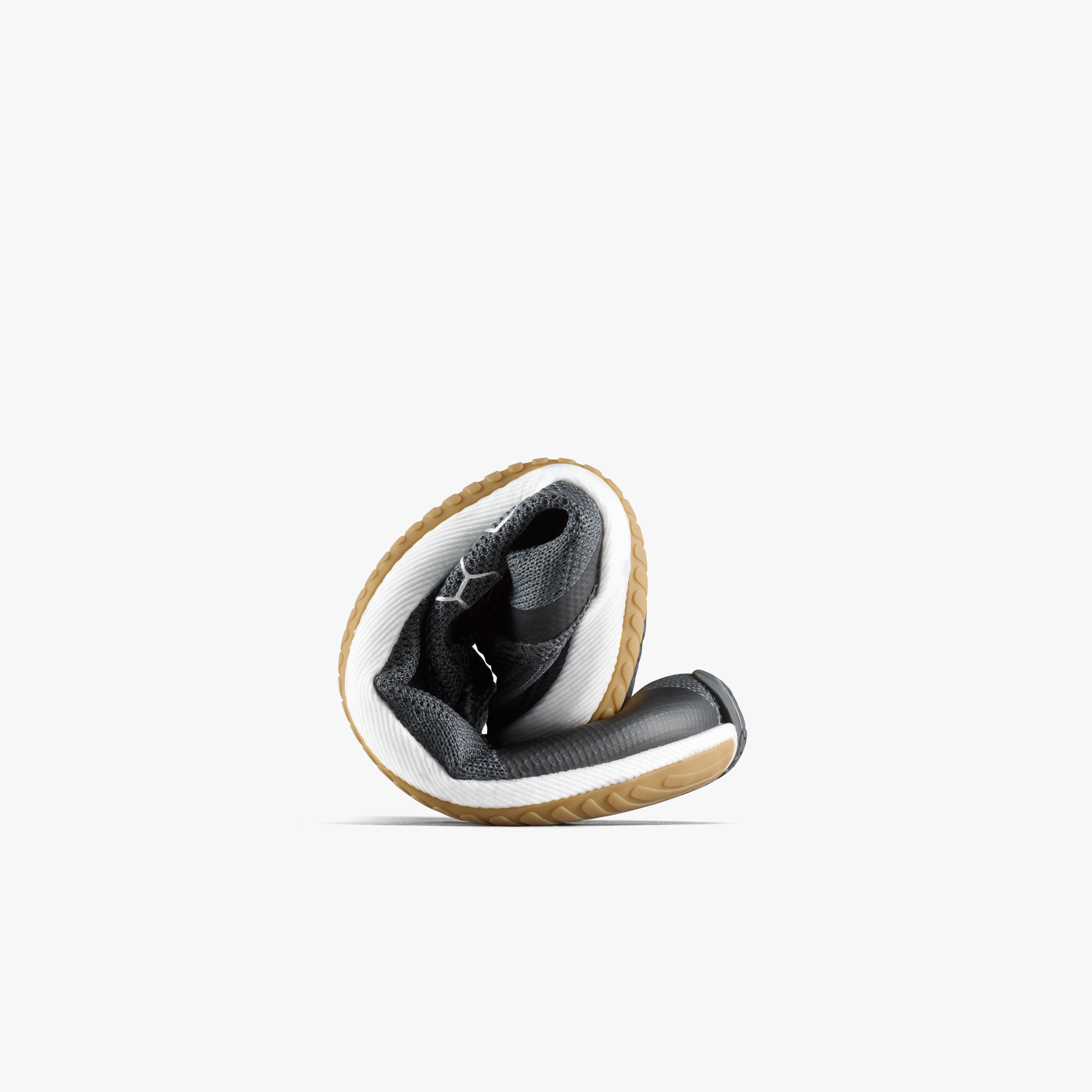 Vivobarefoot Primus Flow Knit Womens barfodssko til kvinder i farven eclipse/gum, rullet