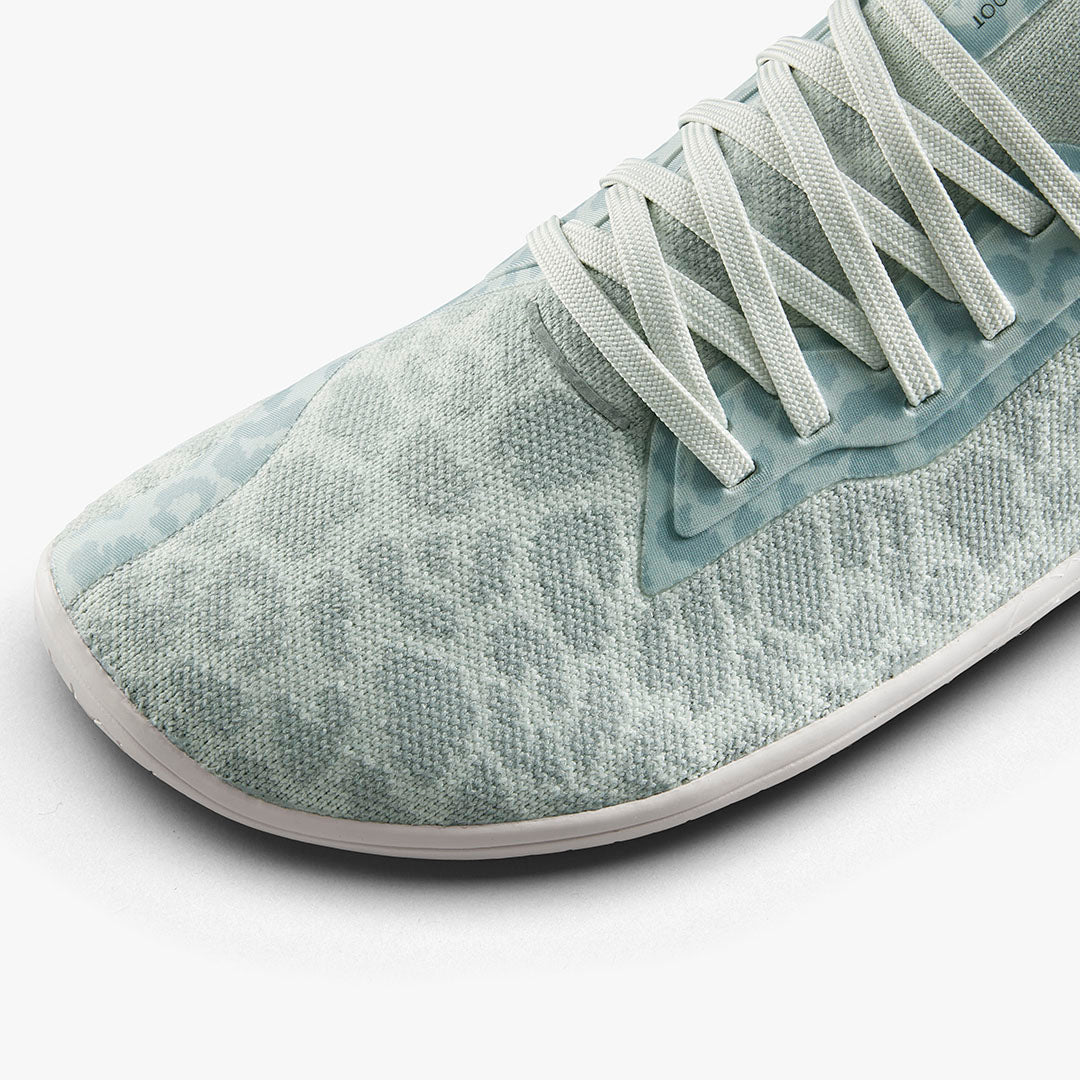 Vivobarefoot Primus Lite Knit Womens – Frosted Mint Leopard