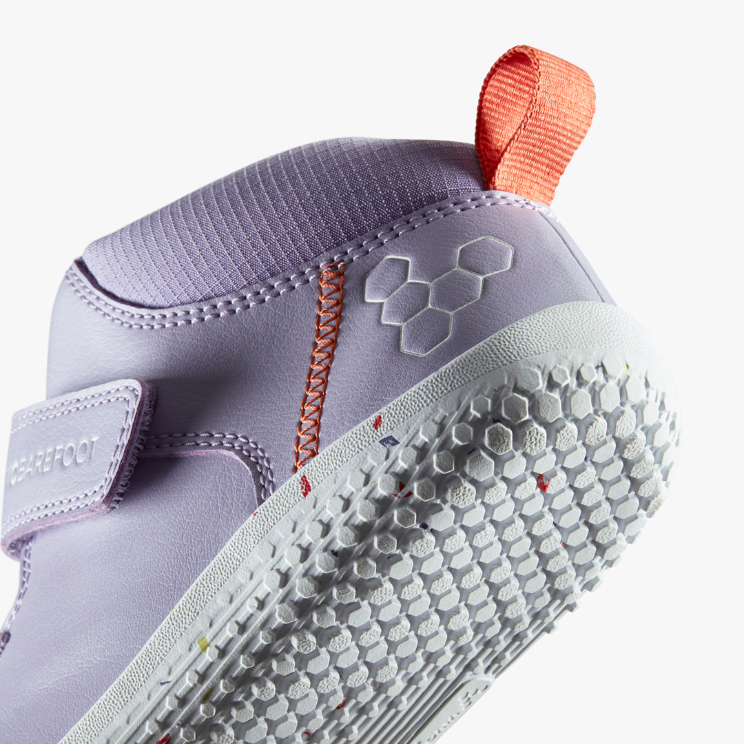 Vivobarefoot Primus Ludo Hi Kids – Lilac