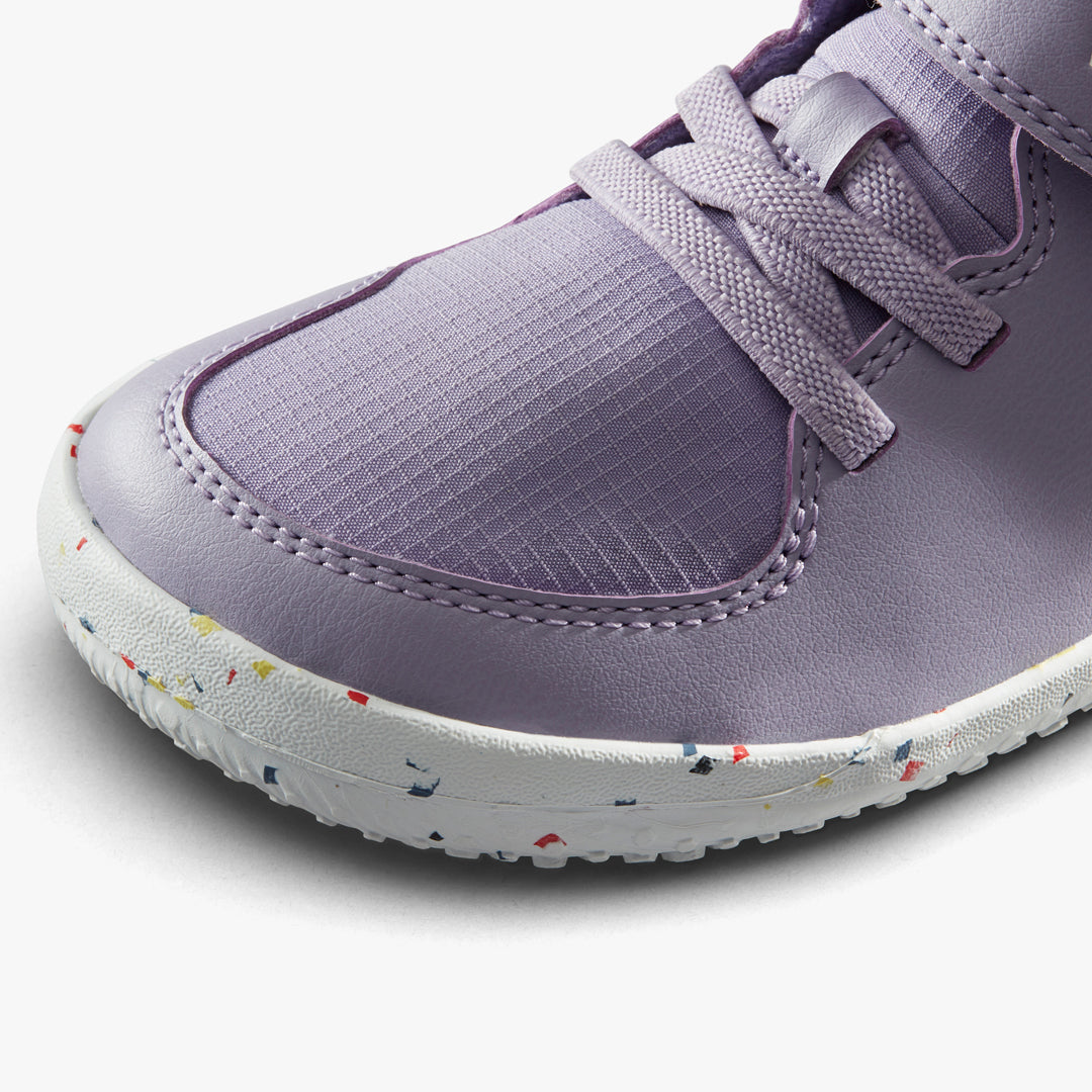 Vivobarefoot Primus Ludo Hi Kids – Lilac