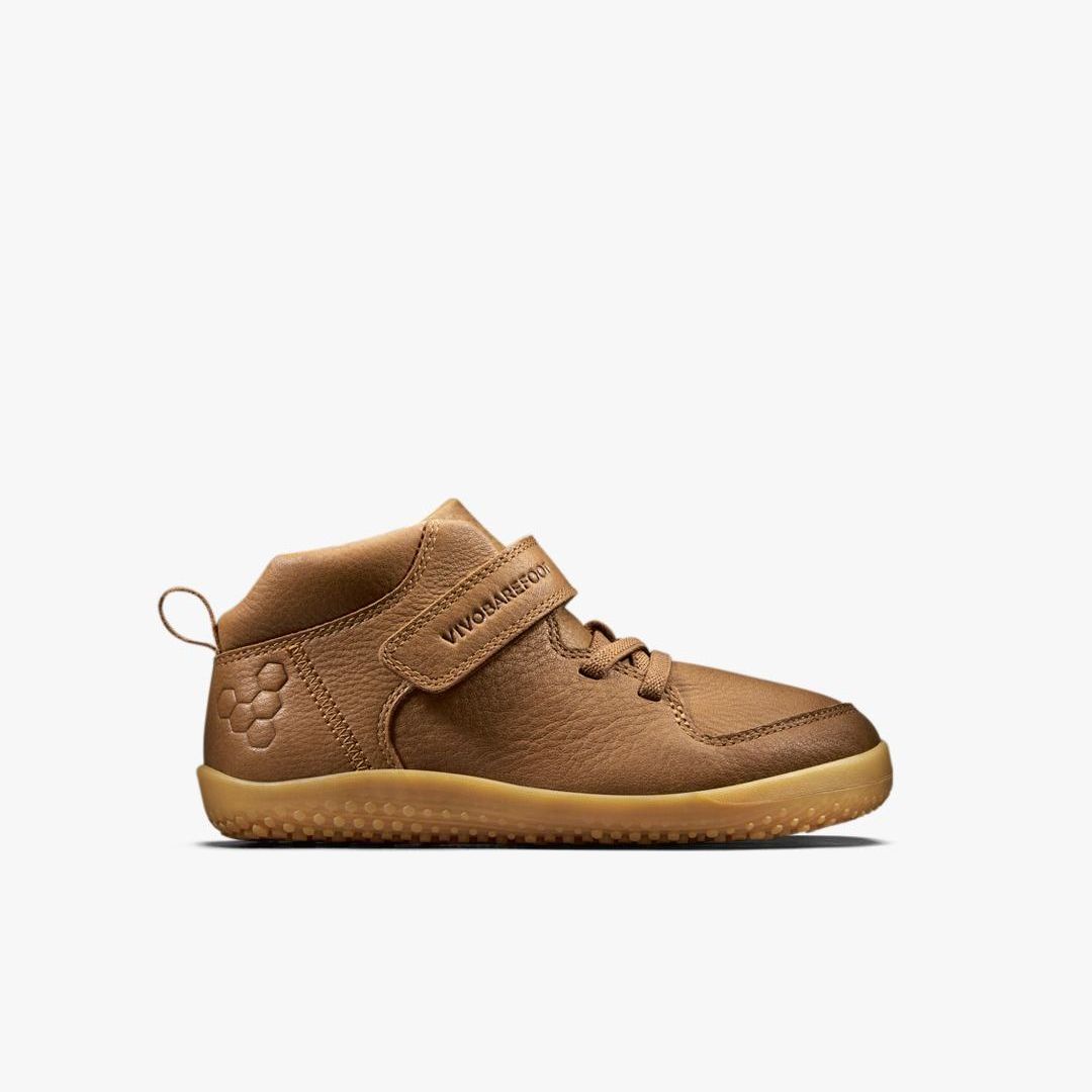 Vivobarefoot Primus Ludo Hi Winterised Kids – Acorn