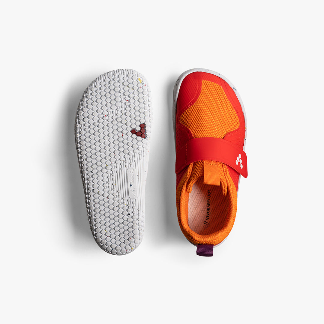 Vivobarefoot Primus Sport III Preschool – Cherry Tomato