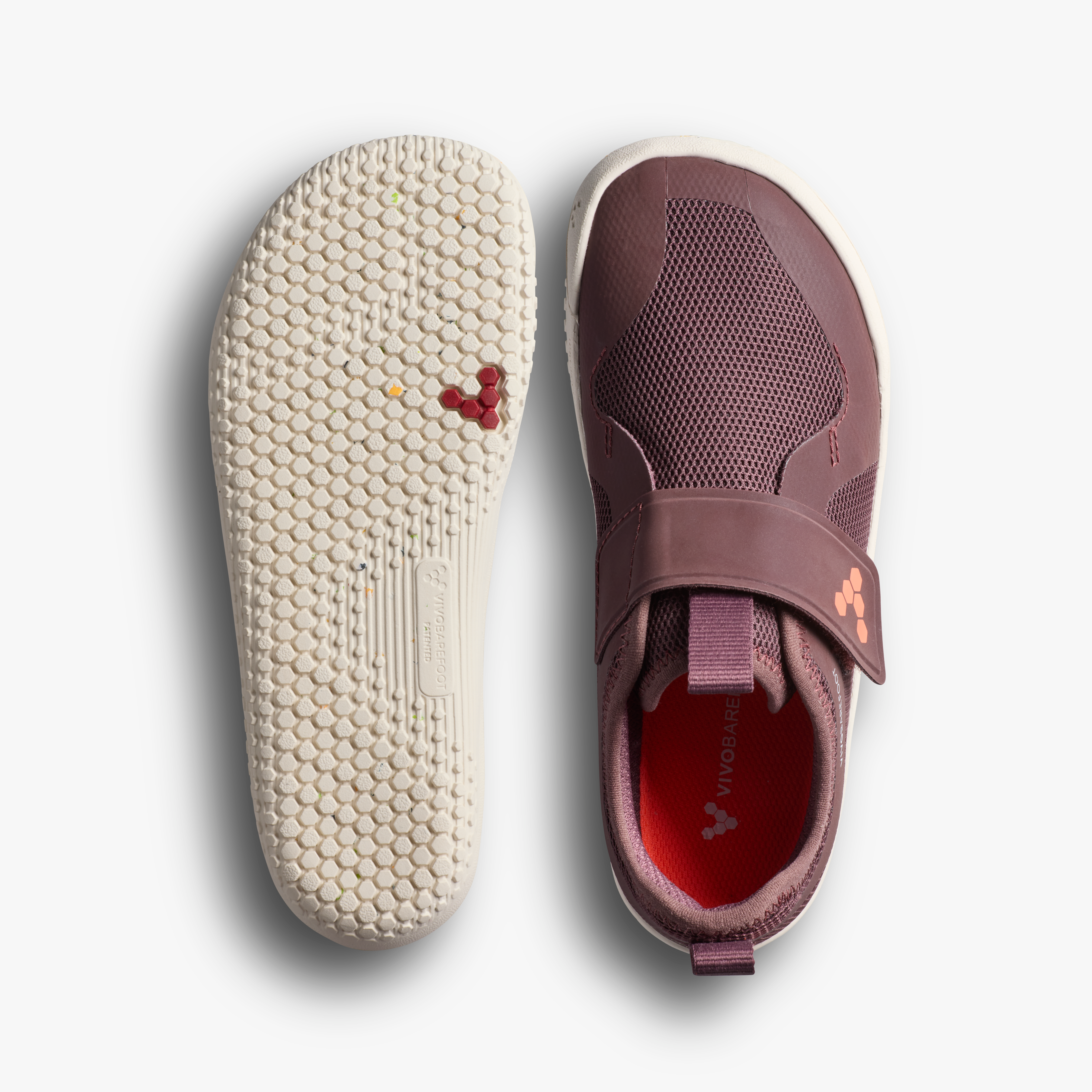 Vivobarefoot Primus Sport IV Kids barfodssko til børn i farven huckleberry, sål og top