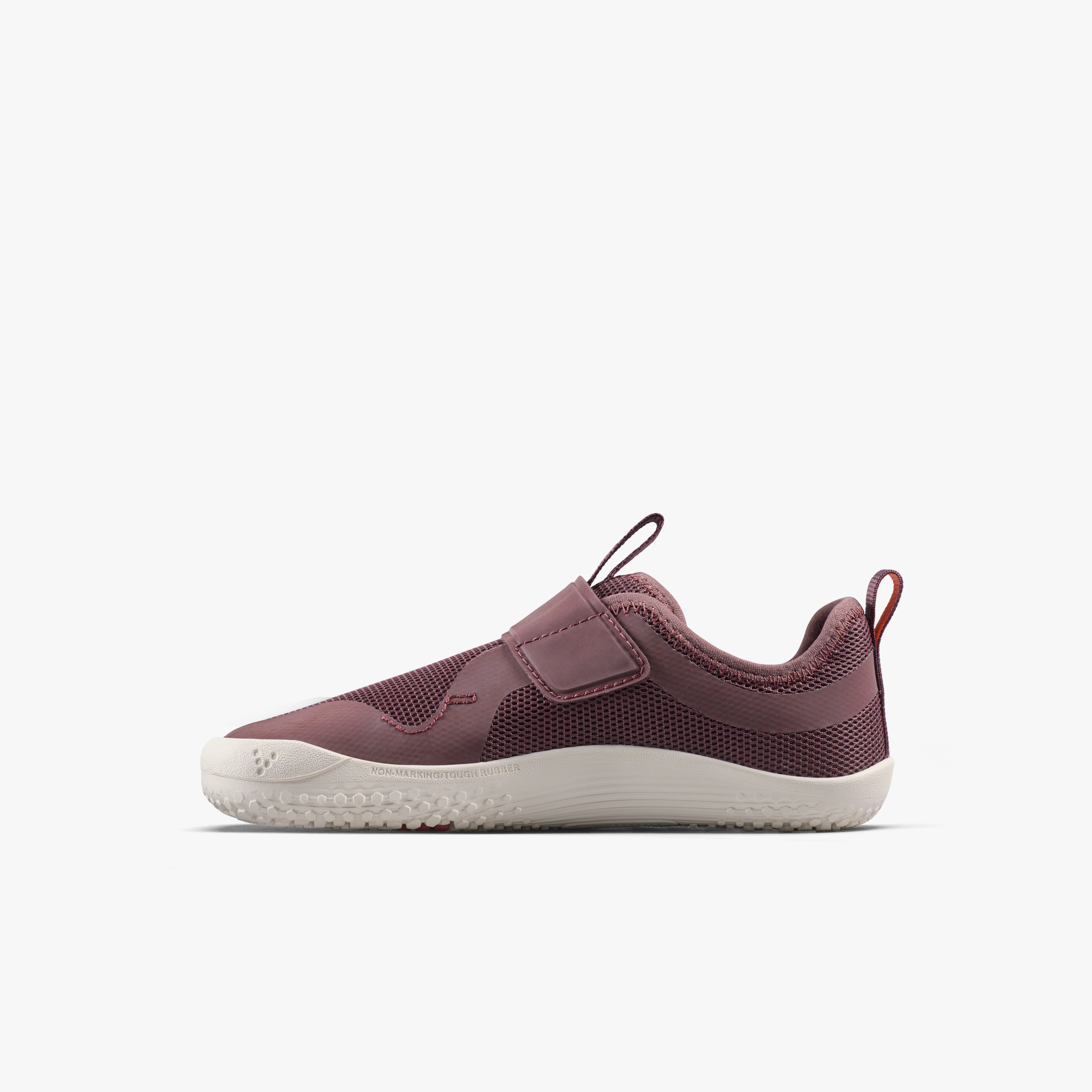 Vivobarefoot Primus Sport IV Kids barfodssko til børn i farven huckleberry, inderside