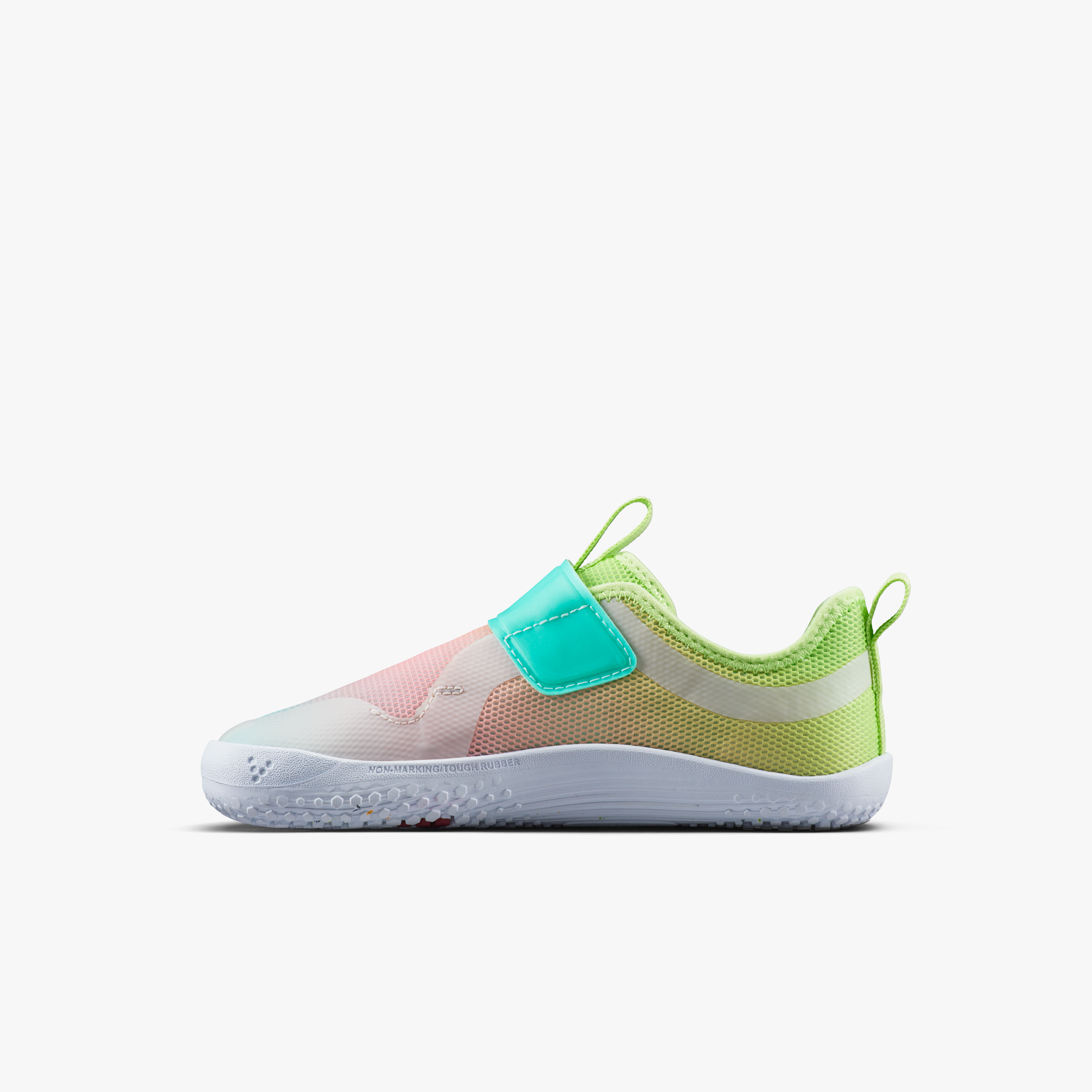 Vivobarefoot Primus Sport IV Kids barfodssko til børn i farven ombre, inderside
