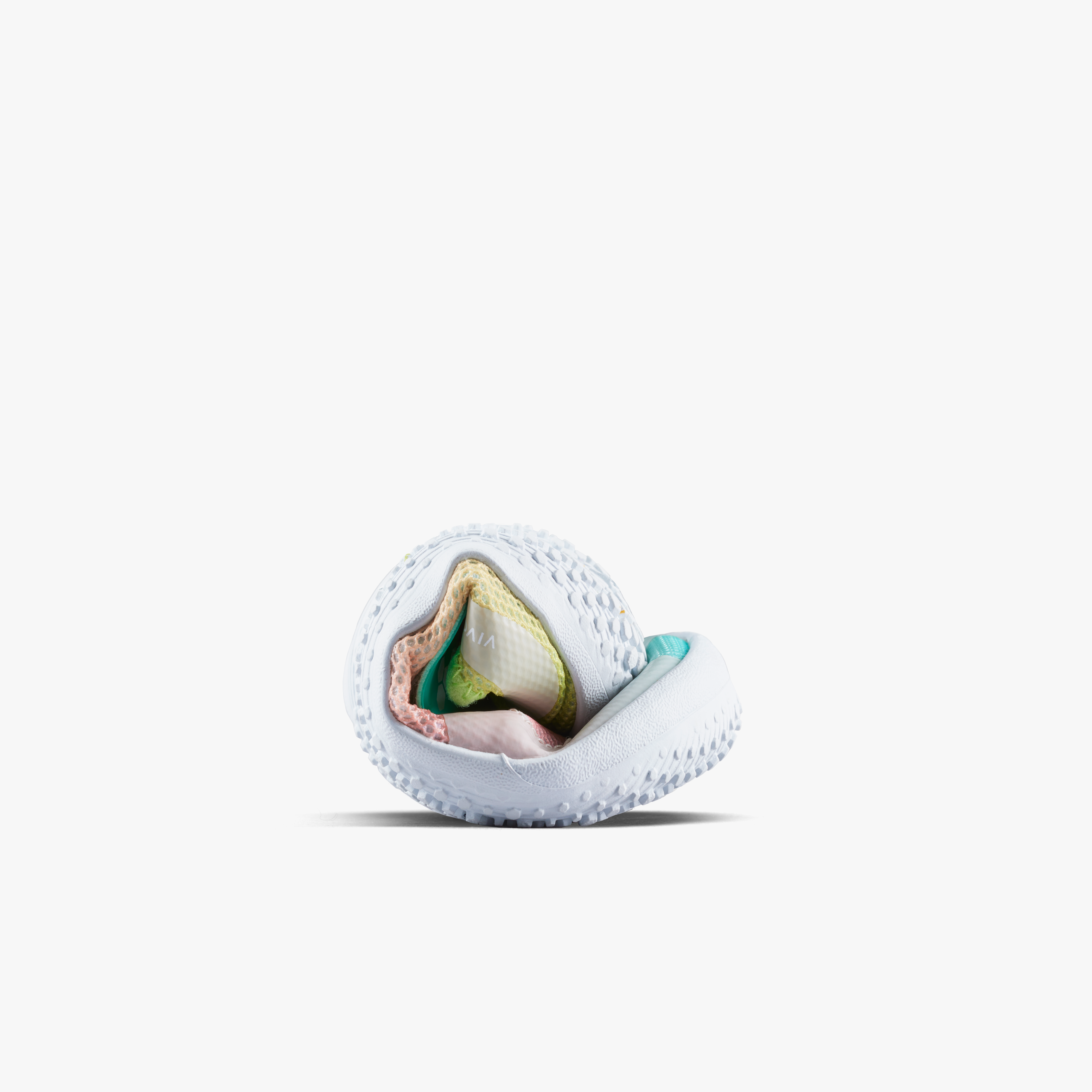 Vivobarefoot Primus Sport IV Toddlers barfodssko til børn i farven ombre, rullet