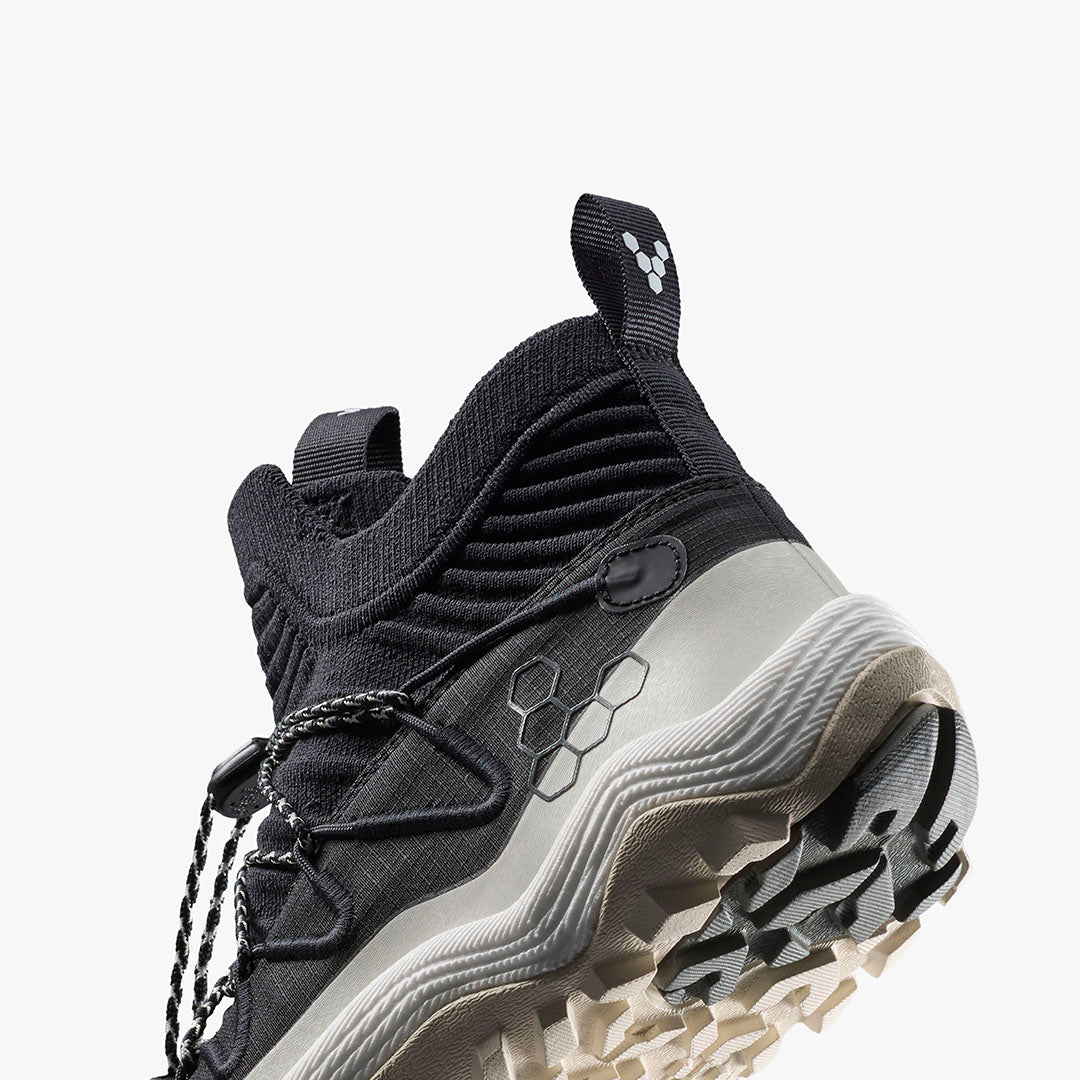 Vivobarefoot Primus Trail Flow Mid Mens – Obsidian