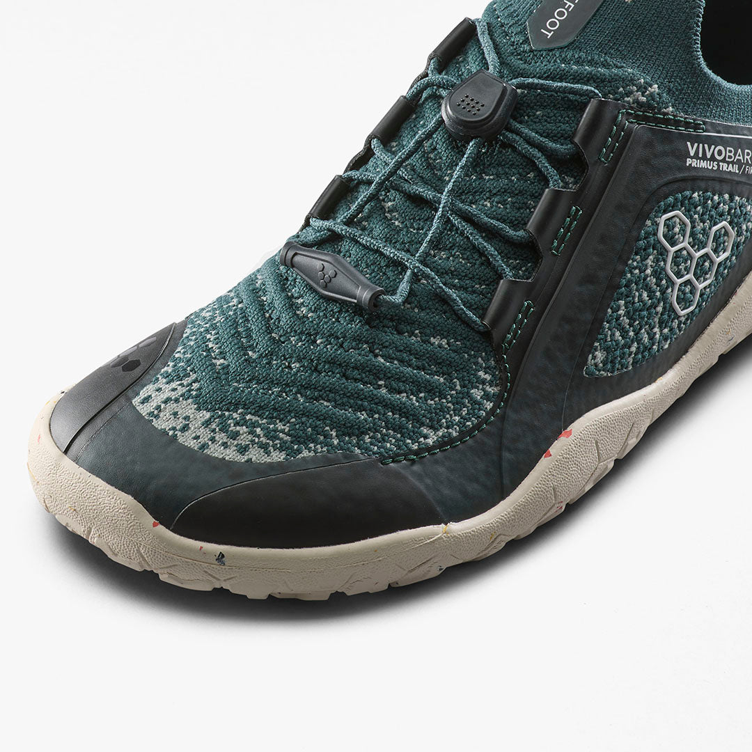 Vivobarefoot Primus Trail Knit FG Juniors – Deep Teal