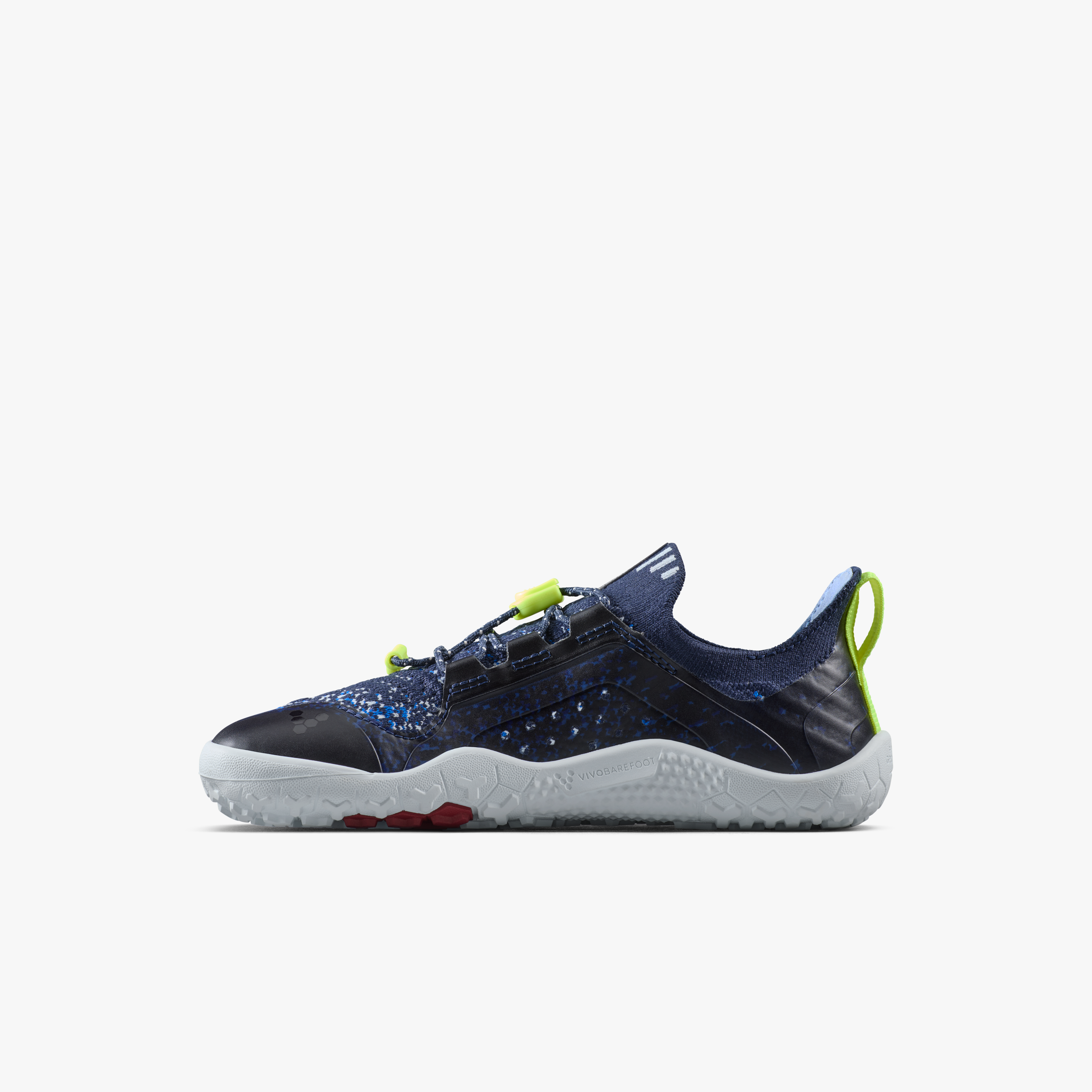Vivobarefoot Primus Trail Knit FG Kids barfodssko til børn i farven night sky, inderside