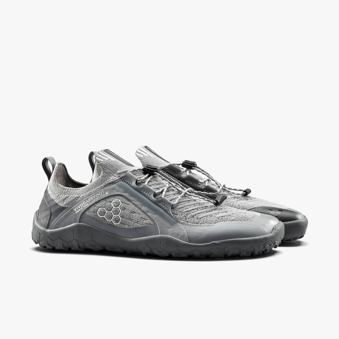 Vivobarefoot Primus Trail Knit FG Womens - Ultimate Grey