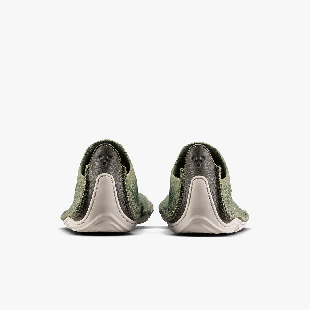 Vivobarefoot Sensus Slip On Knit Mens – Olive Night