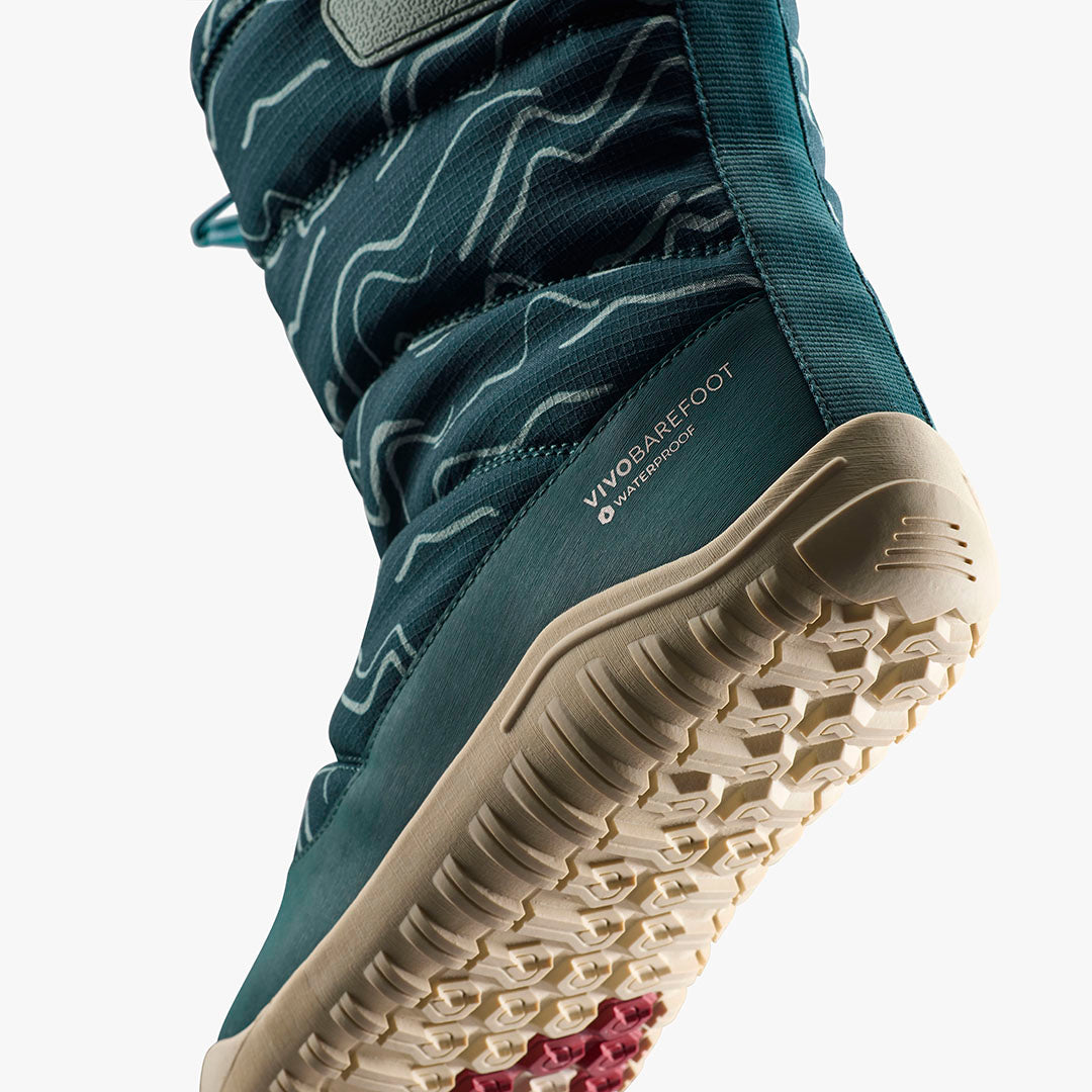 Vivobarefoot Tracker Boot AT Juniors – Deep Teal