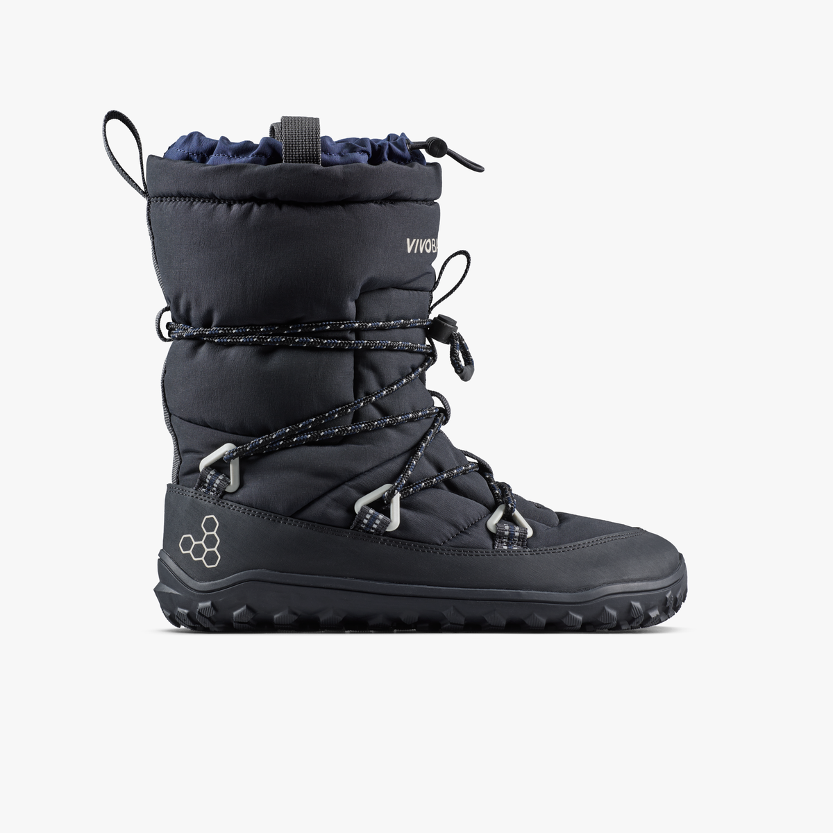 Vivobarefoot Tracker Pioneer Boot WP i Eclipse, vandtæt barfodsstøvle til mænd set fra ydersiden