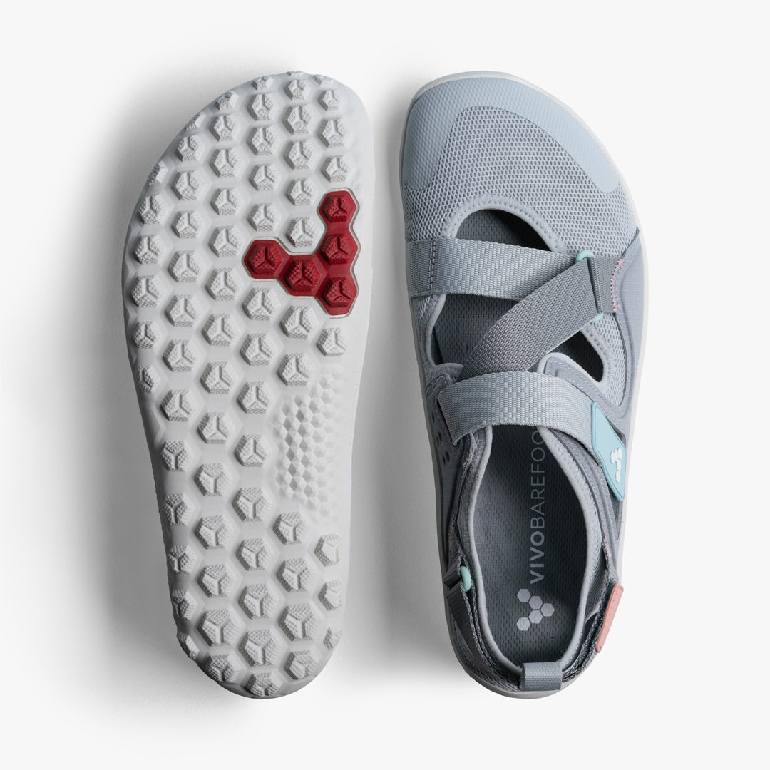 Vivobarefoot Tracker Sandal Mens – Glacier Grey