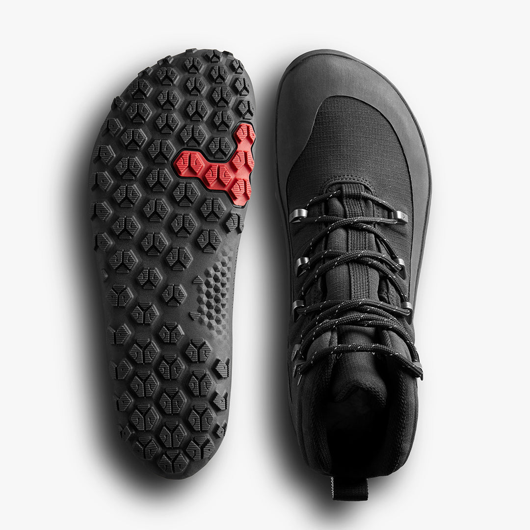 Vivobarefoot Tracker Textile AT Mens – Obsidian