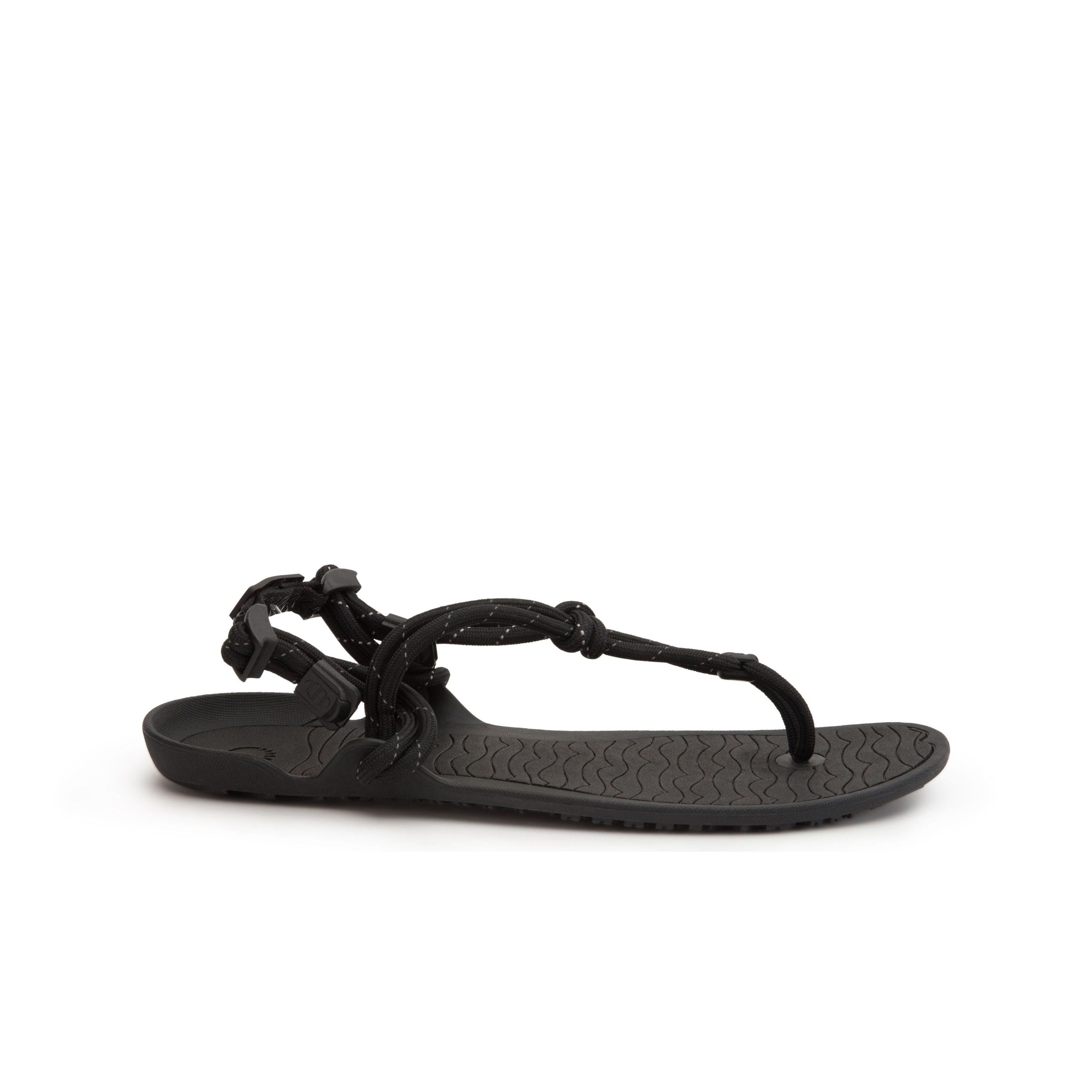 Xero Shoes Aqua Cloud Womens barfods minimalistiske sandaler til kvinder i farven black, yderside