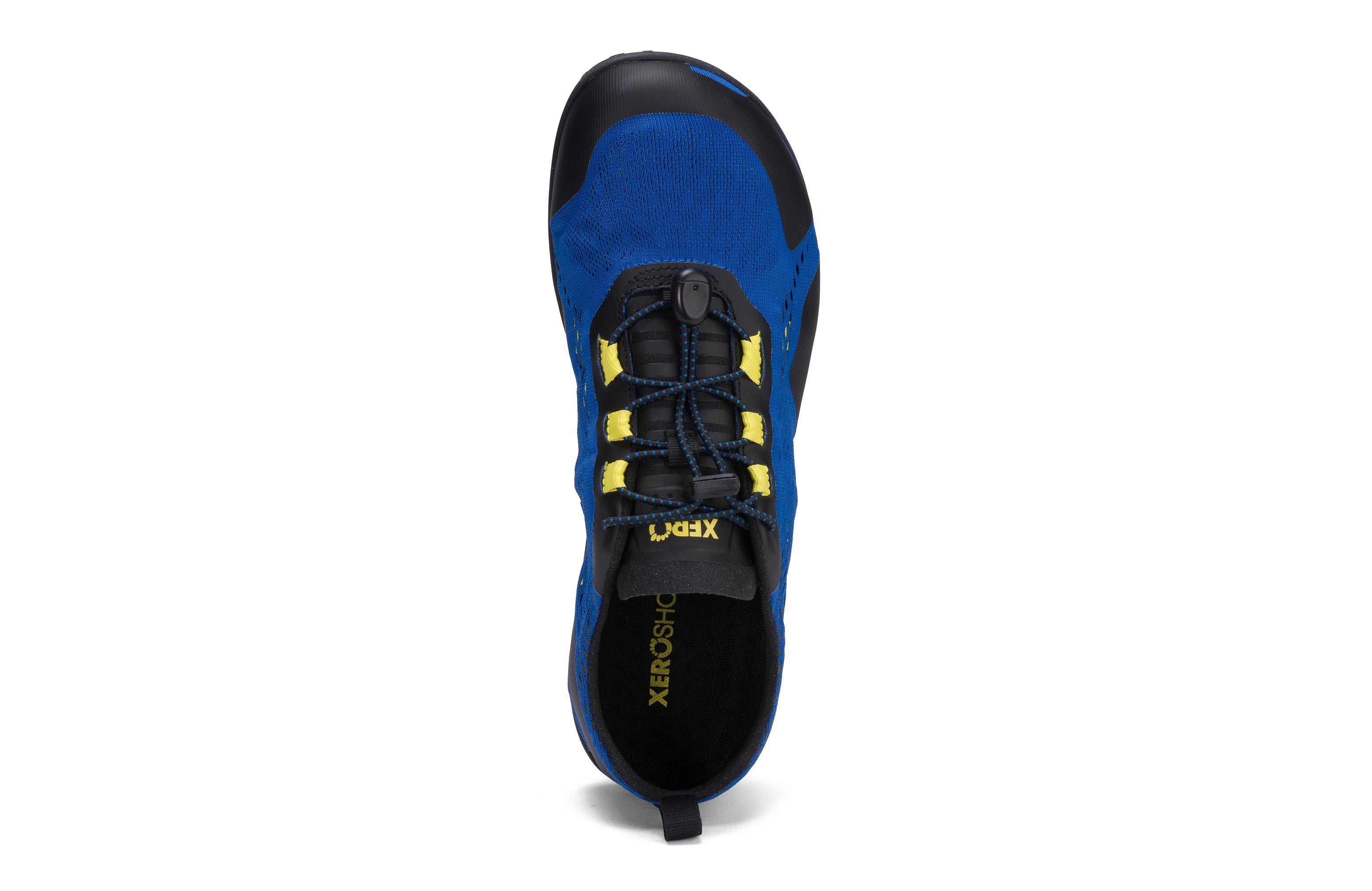Xero Shoes Aqua X Sport barfods vand træningssko til mænd i farven blue / yellow, top
