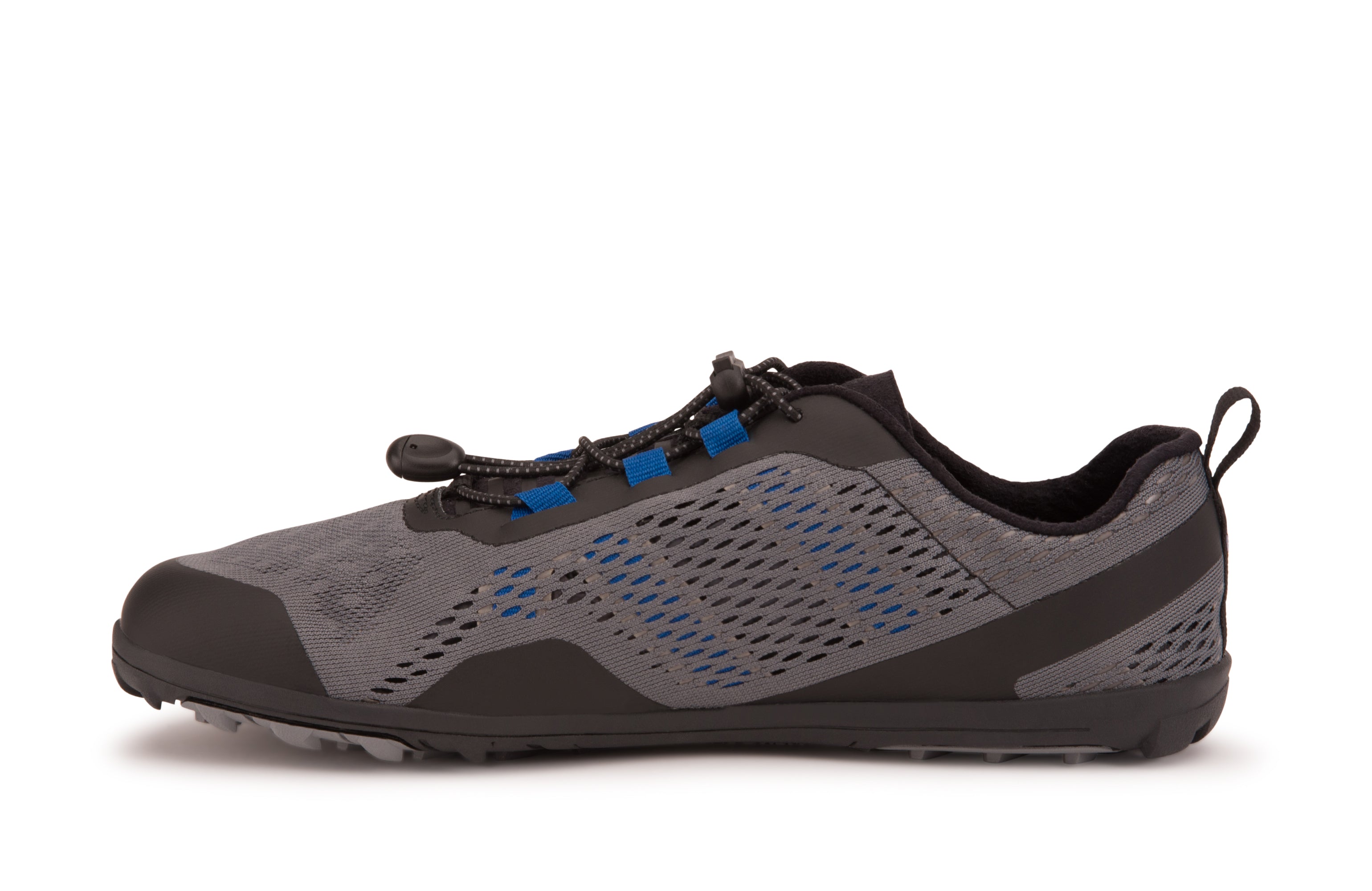 Xero Shoes Aqua X Sport barfods vand træningssko til mænd i farven steel gray / blue, inderside