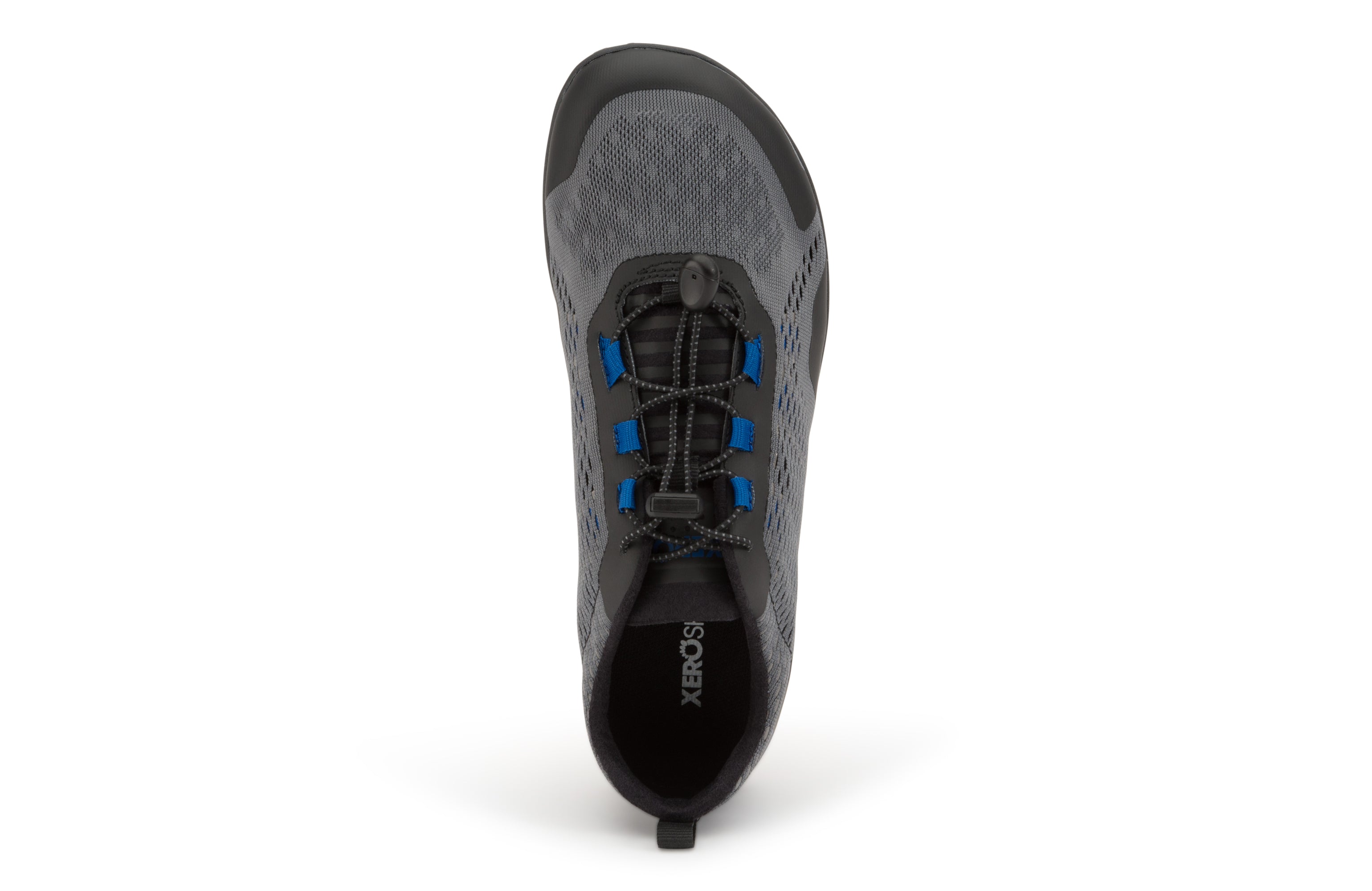 Xero Shoes Aqua X Sport barfods vand træningssko til mænd i farven steel gray / blue, top