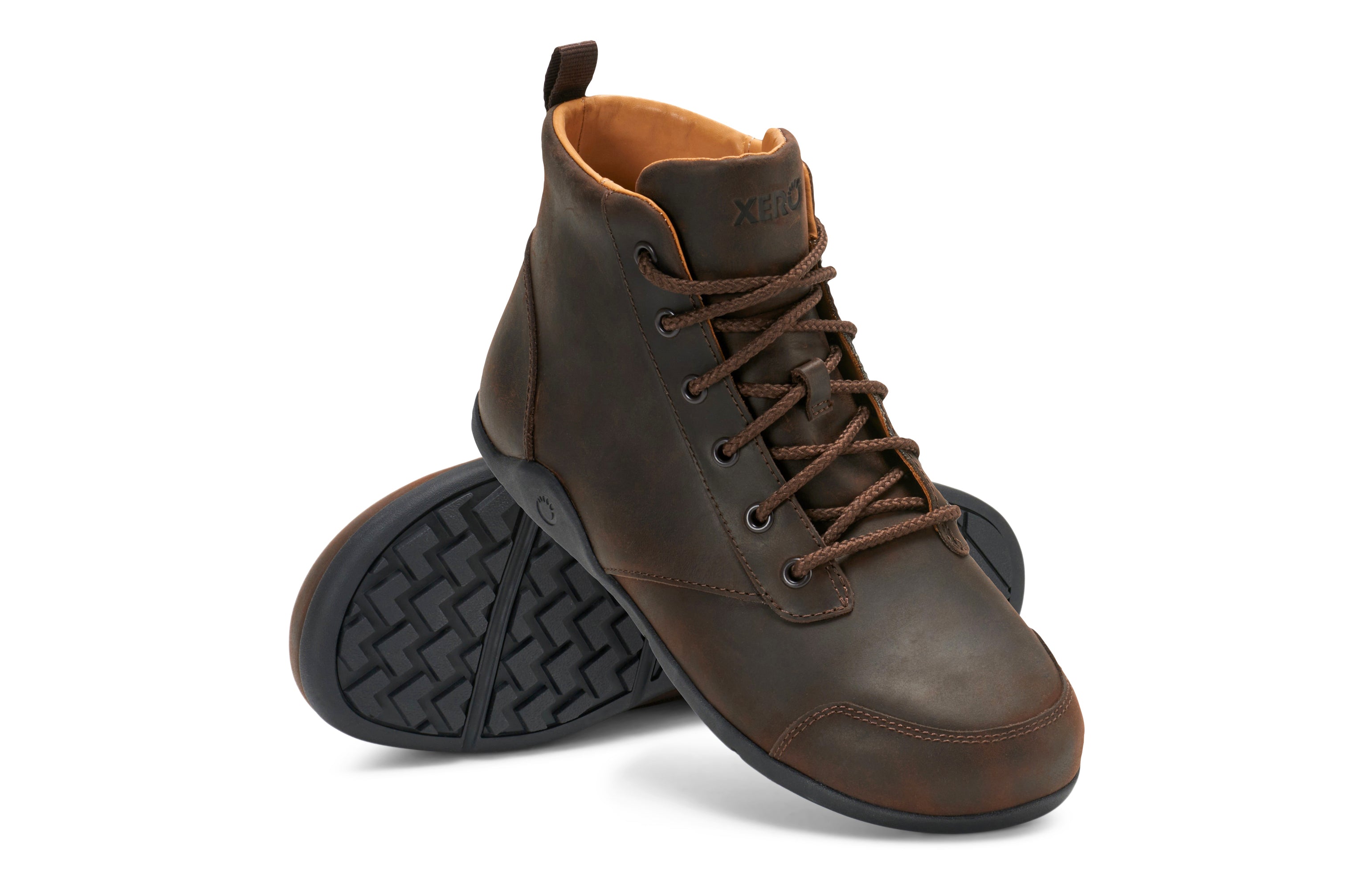 Xero Shoes Denver Leather Lined Men – Brown