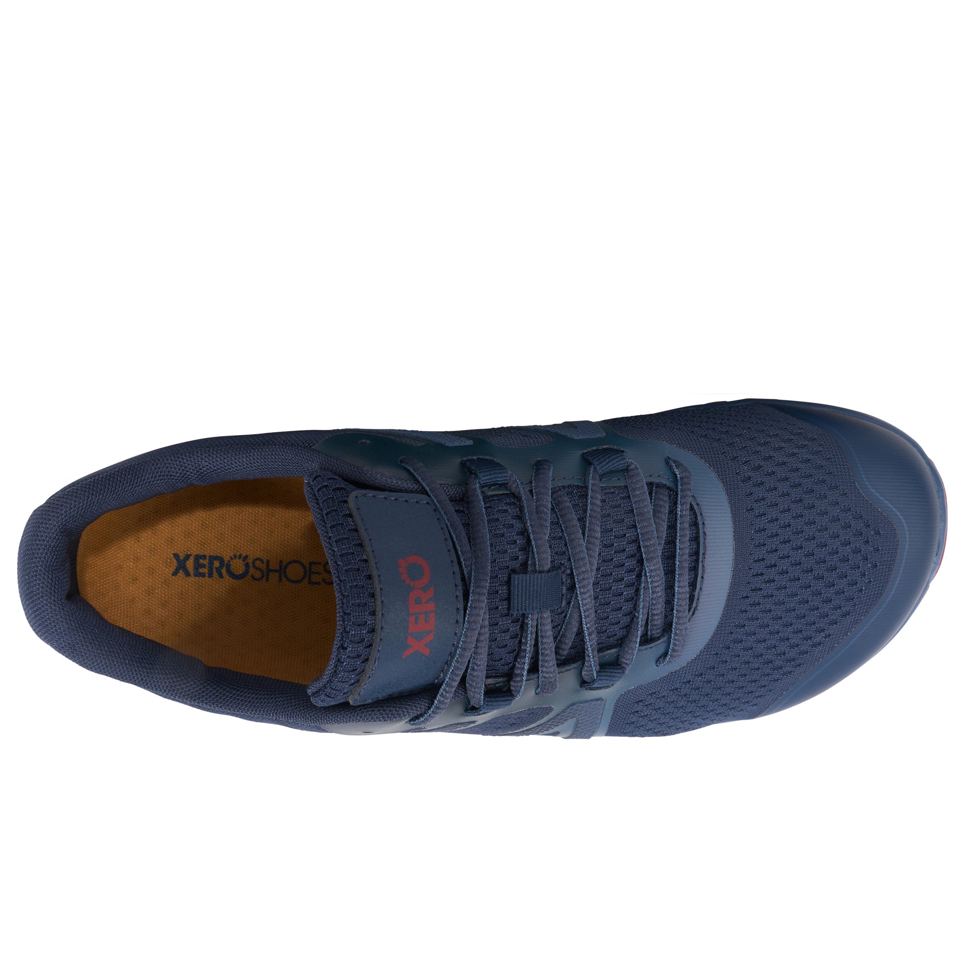 Xero Shoes HFS II Mens – Vintage Indigo / Red Ochre