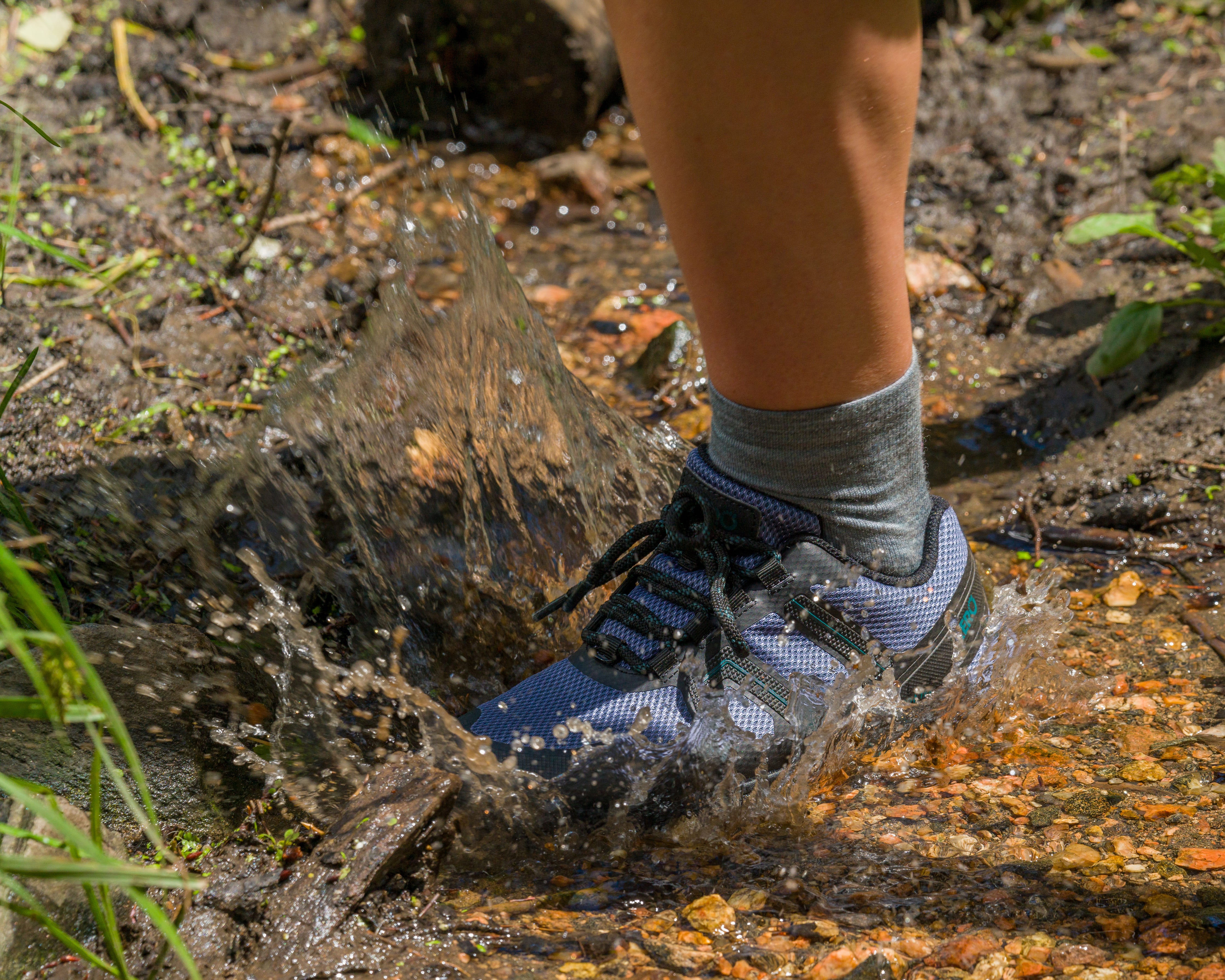 Xero Shoes Mesa Trail WP Women – Grisaille / Black